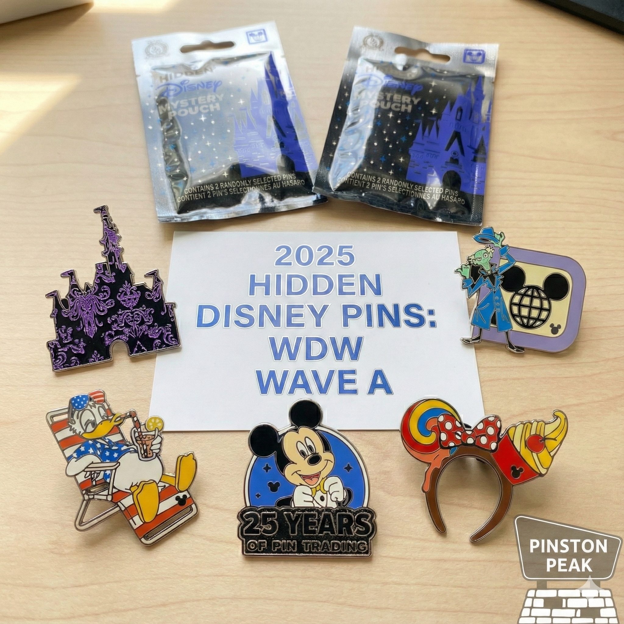 Pin Pinston 2025 WDW Wave A Pins – Pinston Peak
