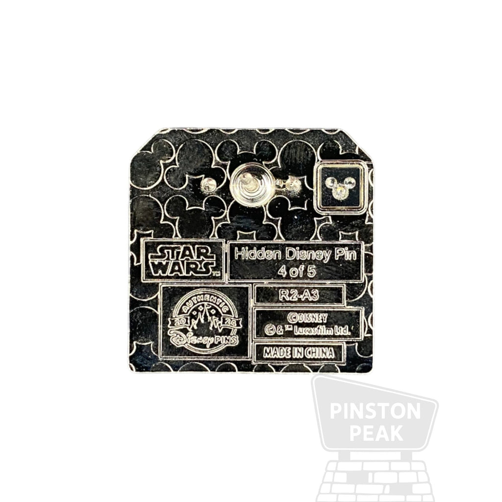 Disney Parks WDW Hidden Mickey 2024 Pin – R2-A3 Star Wars Droids Collection