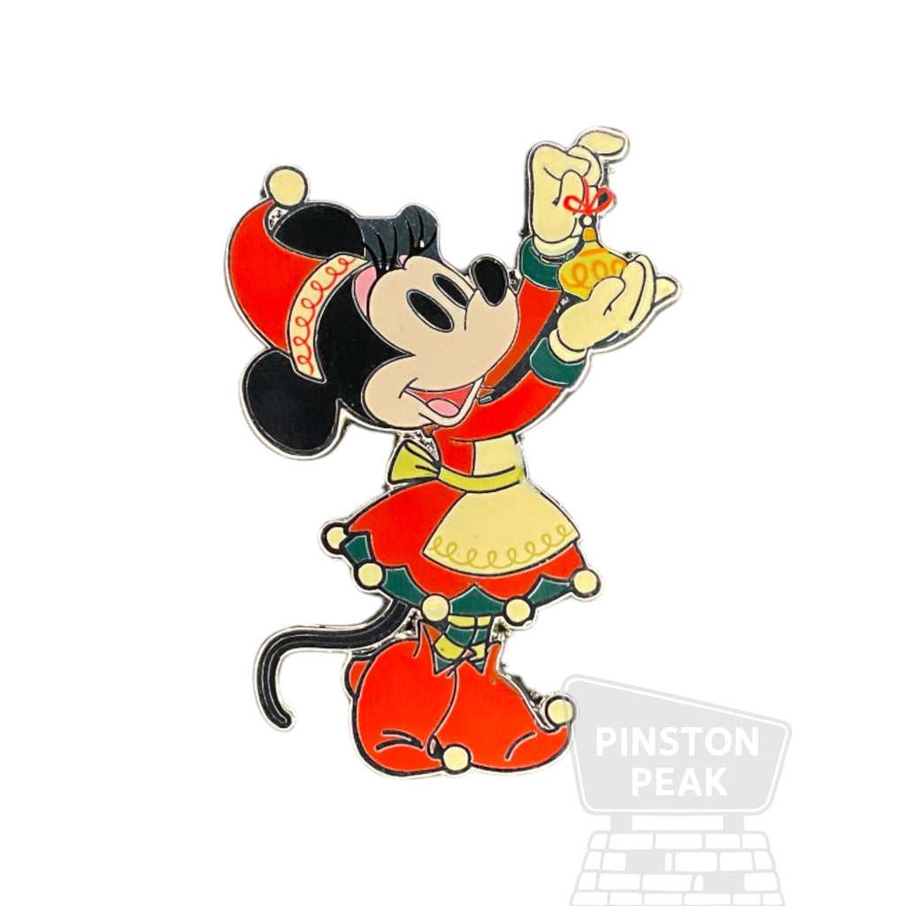 Disney Parks Christmas – Mickey & Minnie Holiday Elves 2 Pin Set