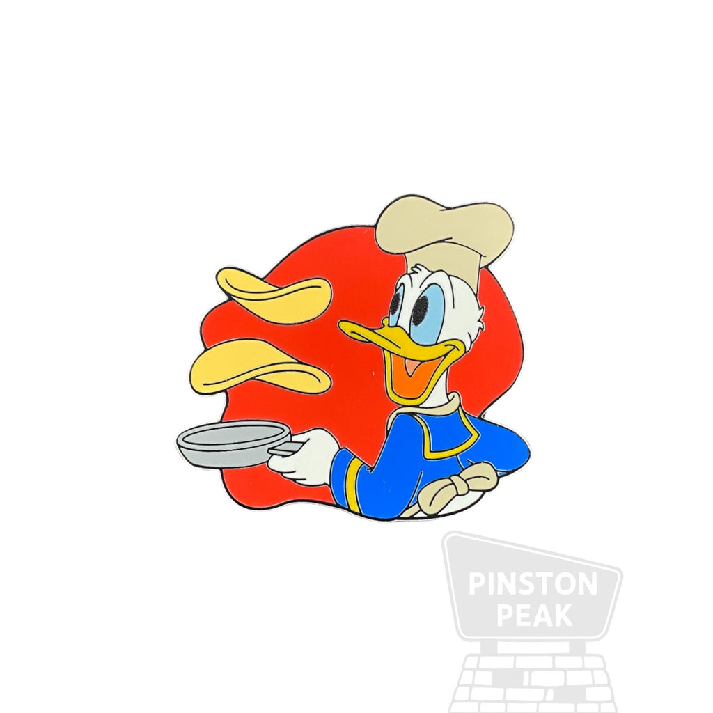 Disney Magical Chefs Mystery Pin – Donald Duck Flipping Pancakes