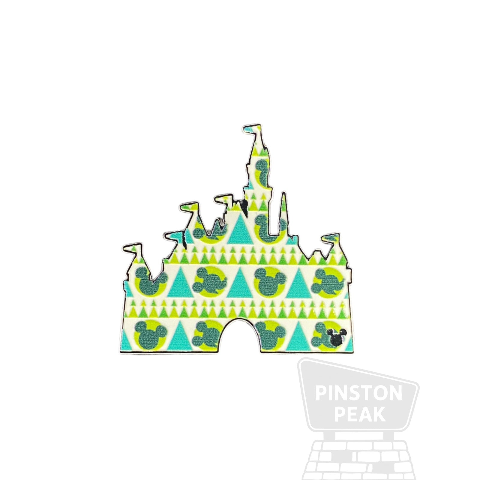 Disney Parks Hidden Mickey 2025 Wave B Pin – Mickey Retro Castle