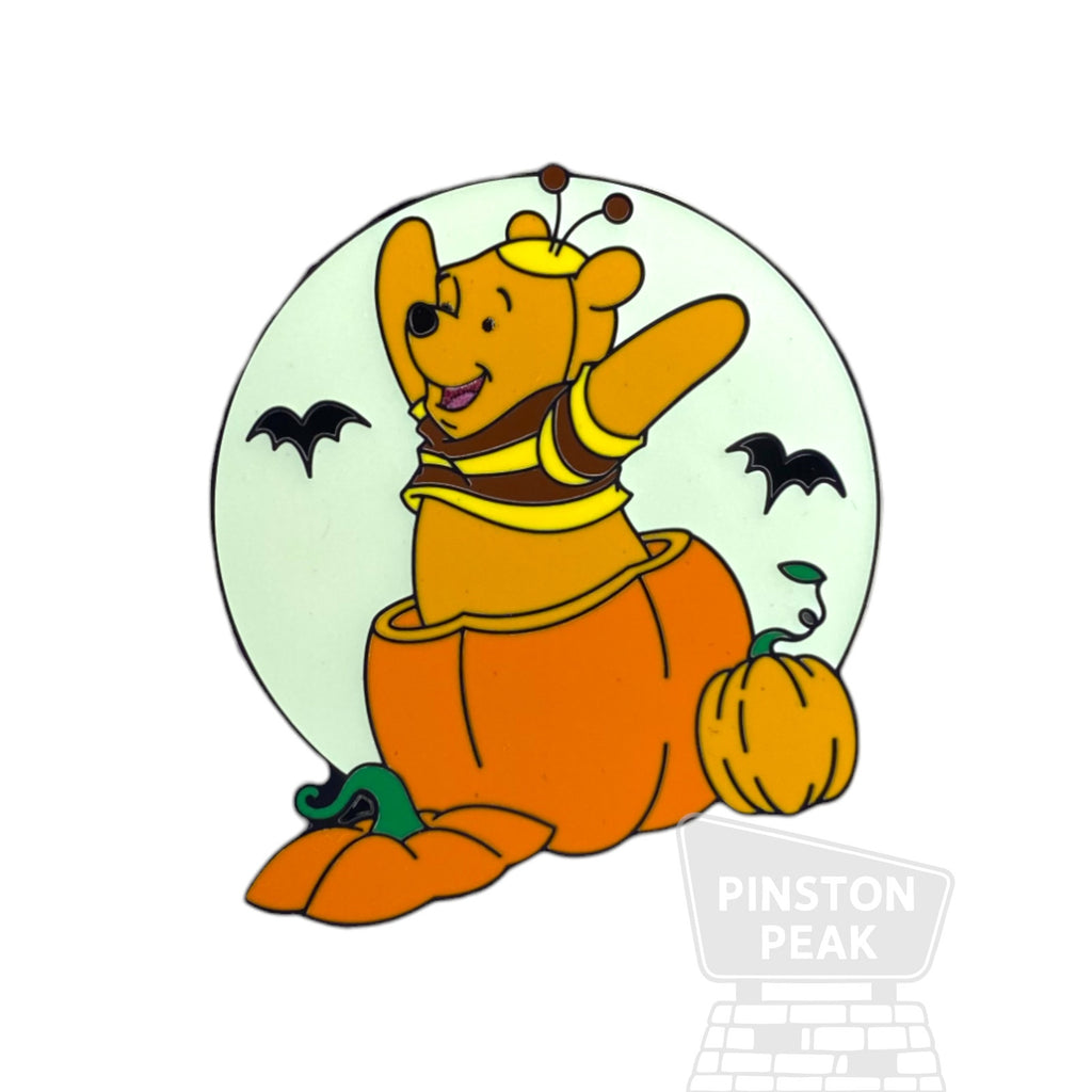 Costumed Winnie the Pooh & Friends Halloween Pumpkin Set — Full Set
