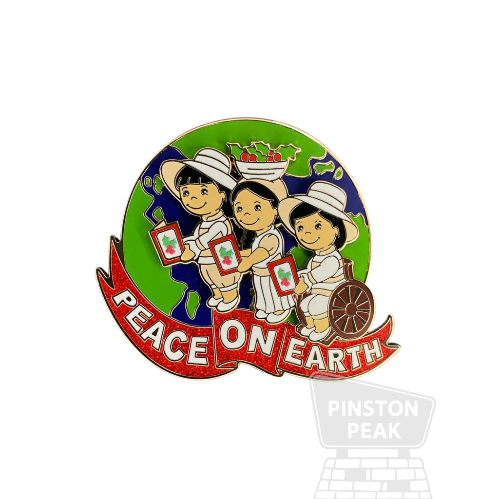 Disney Parks It’s a Small World Holiday LE 1500 Pin – Peace on Earth