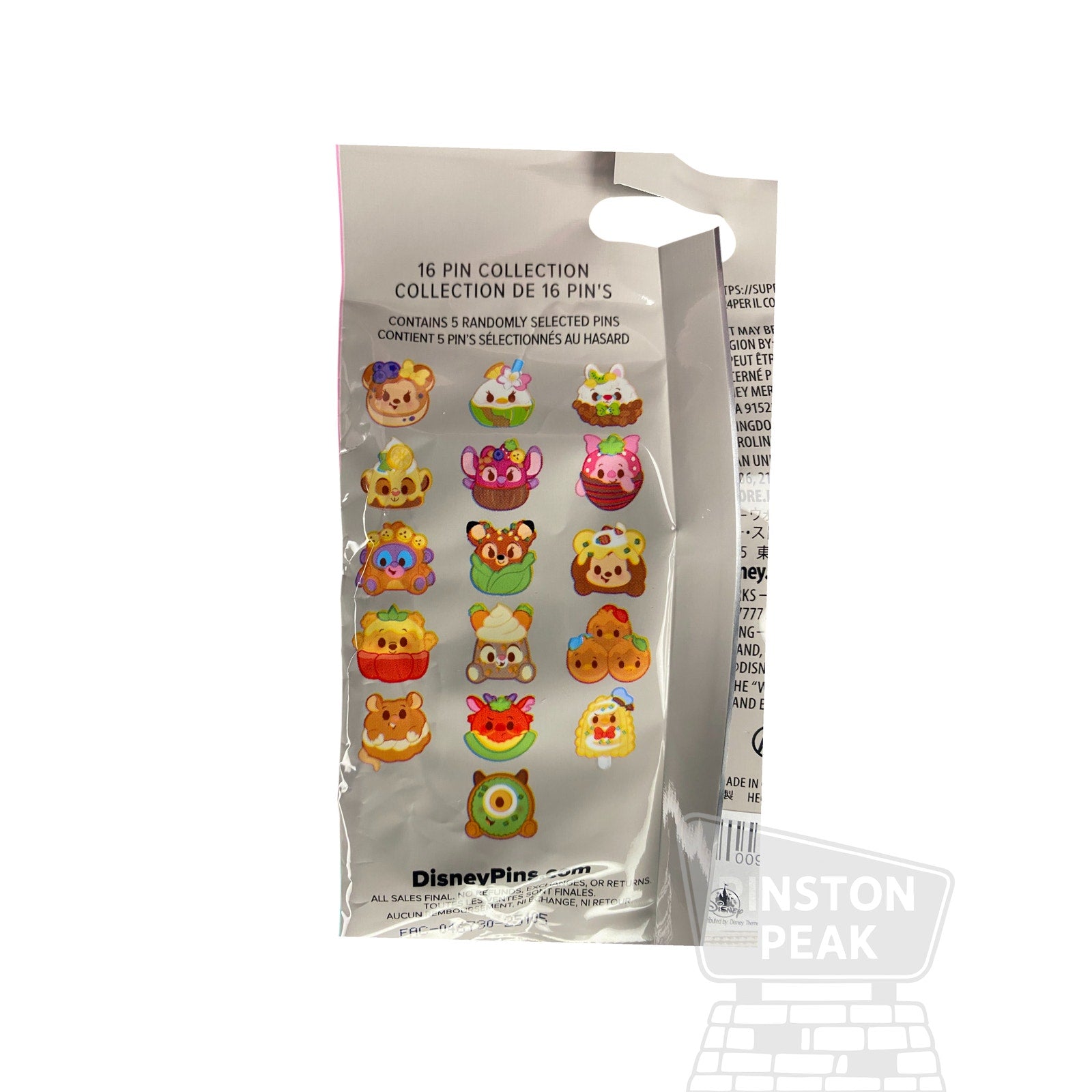 Disney Munchlings Mystery Pin – Series 2 Unopened Pouch 5 Pin Blind Pack
