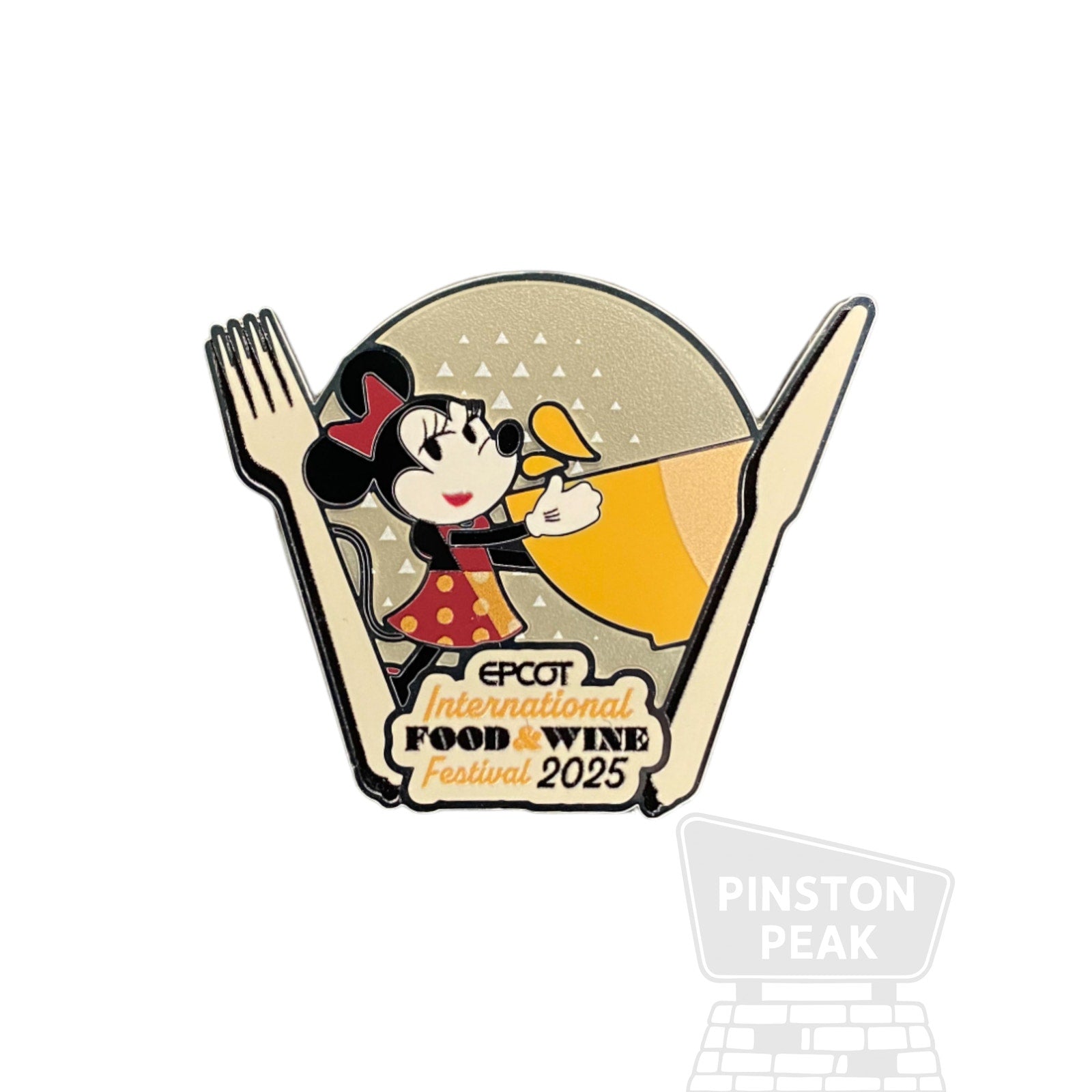 Disney EPCOT Food & Wine 2025 Mystery Pin – Minnie Mouse