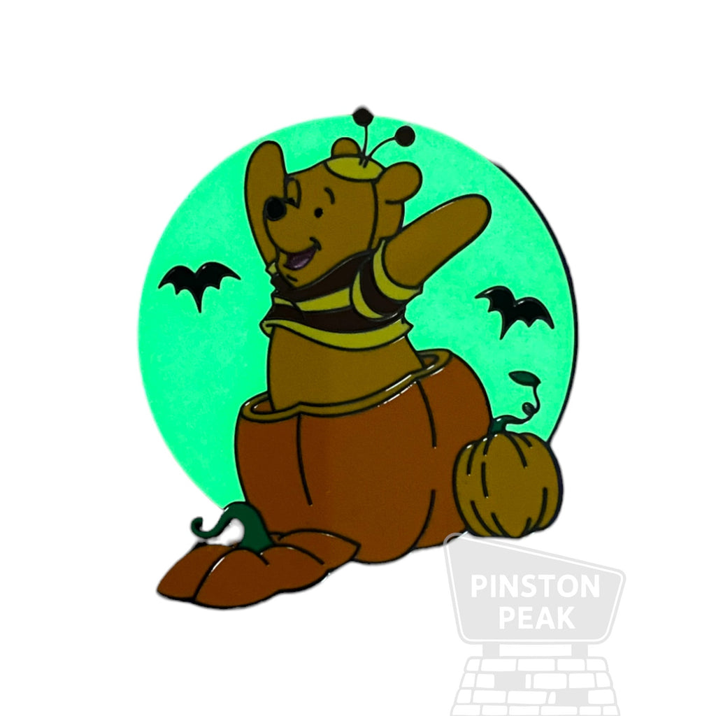 Costumed Winnie the Pooh & Friends Halloween Pumpkin Set — Full Set