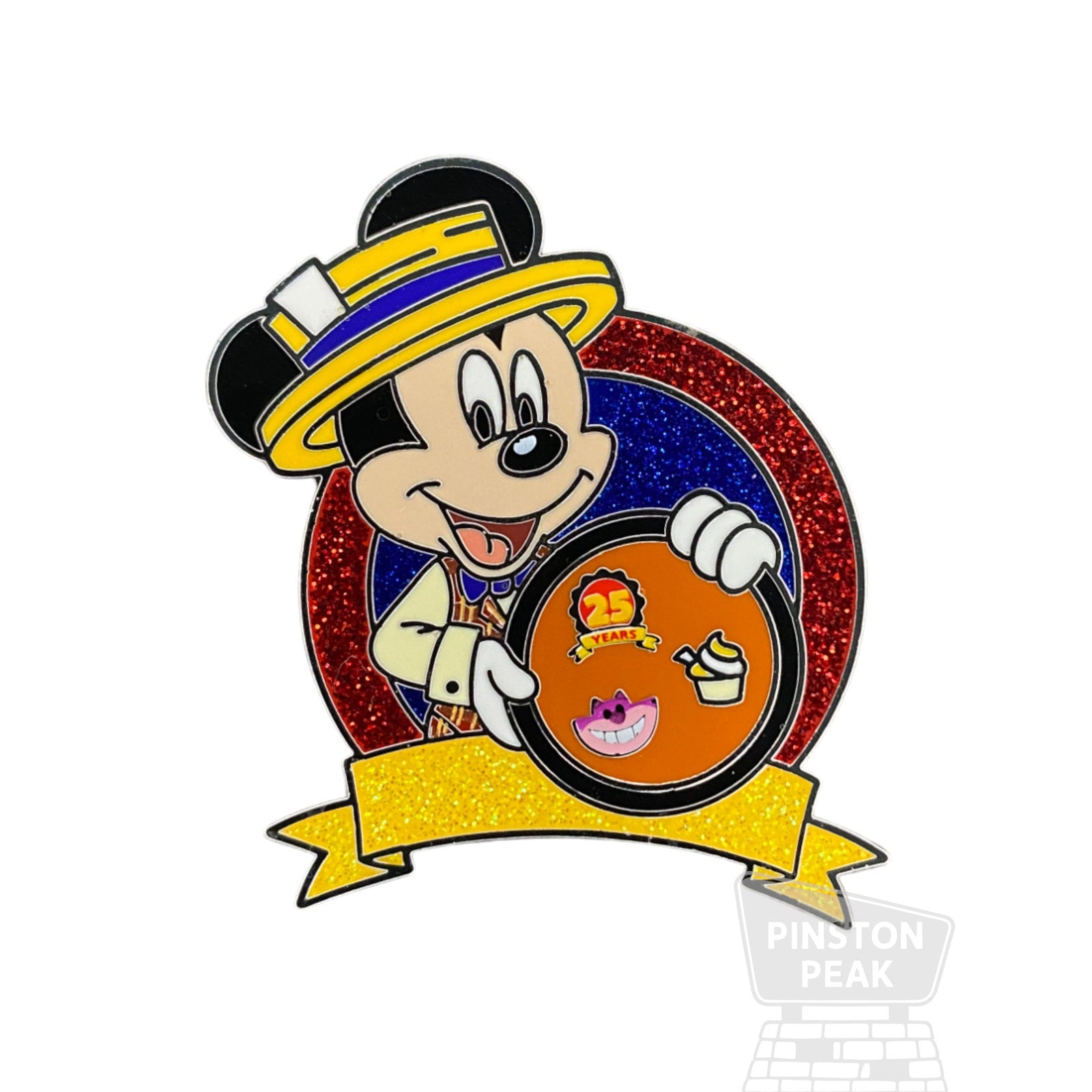 Disney Celebrating Pins 25 Year Pin – Mickey Mouse as Scoop Sanderson