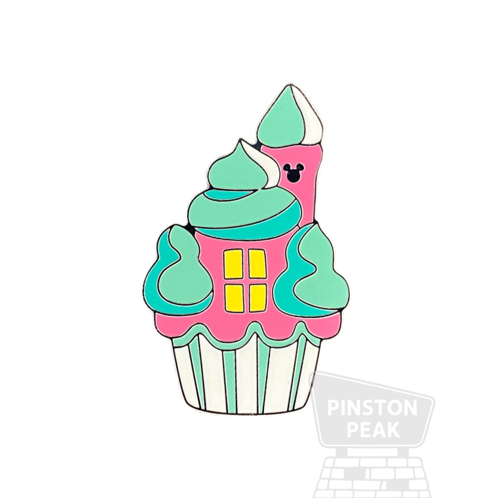 Disney Parks WDW Hidden Mickey 2025 Wave B Pin Cinderella Castle Cupcake Treats