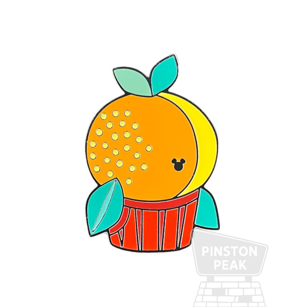 Disney Parks Hidden Disney 2025 Wave B – Orange Bird Cupcake Treats Pin