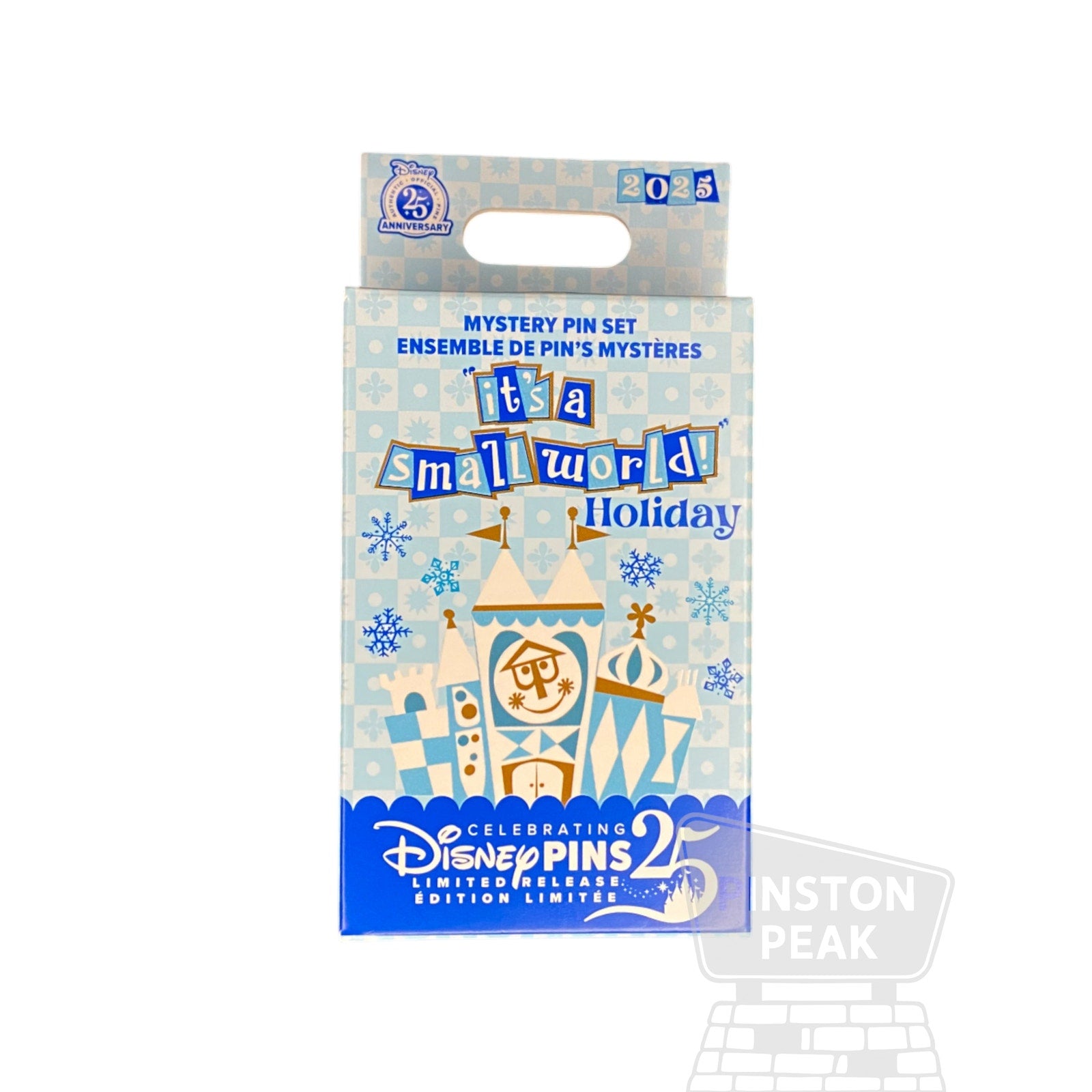 Disney Parks it’s a small world Holiday Mystery Pin – 2-Pin Unopened Box 2025