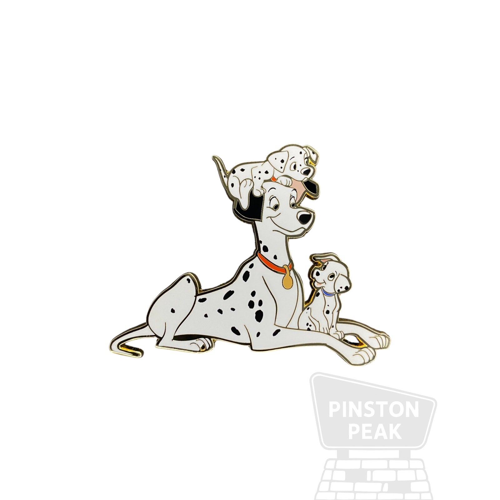 Disney Pink a la Mode 101 Dalmatians LE 200 Pin – Pongo with Pups