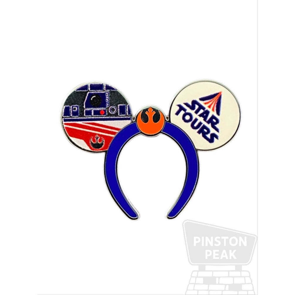 Disney Parks WDW Hidden Mickey 2026 Wave A Mystery Pin - Star Tours Ear Headband