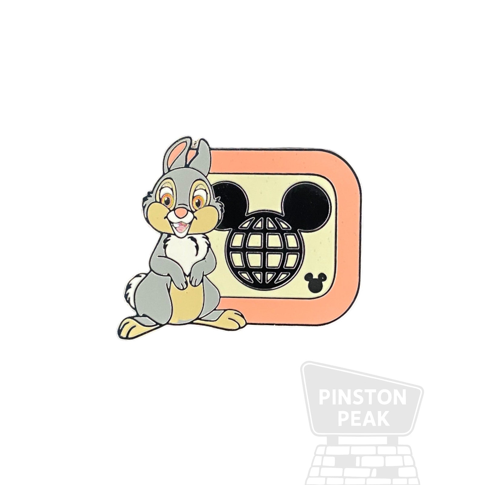 Disney Parks WDW Hidden Mickey 2025 Wave A Mystery Pin – Thumper D Letter