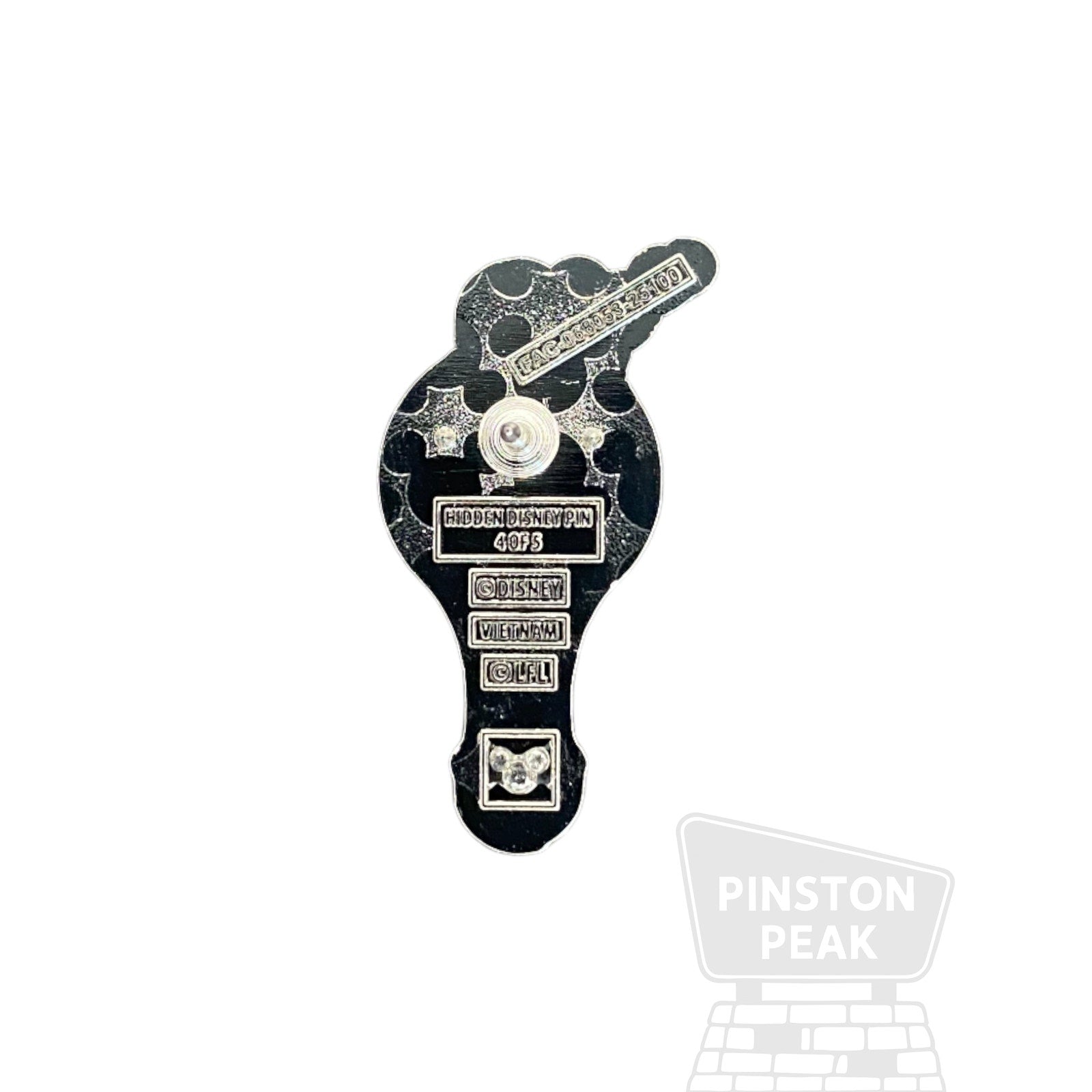 Disney Parks WDW Hidden Mickey 2025 Wave B Mystery Pin – R2-D2 Bubble Wand