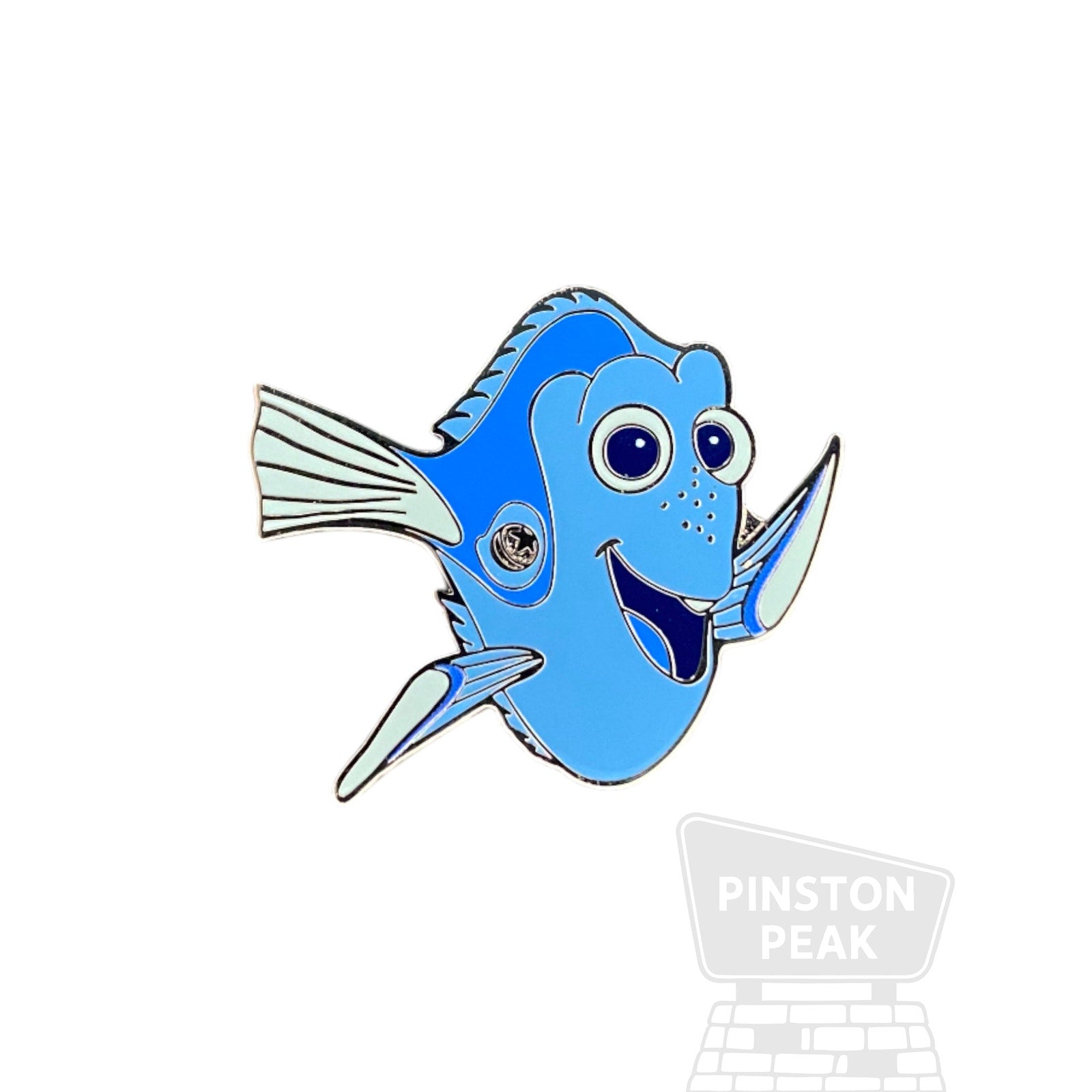Disney Parks WDW Hidden Mickey 2025 Wave A Mystery Pin – Dory Blue Color Story