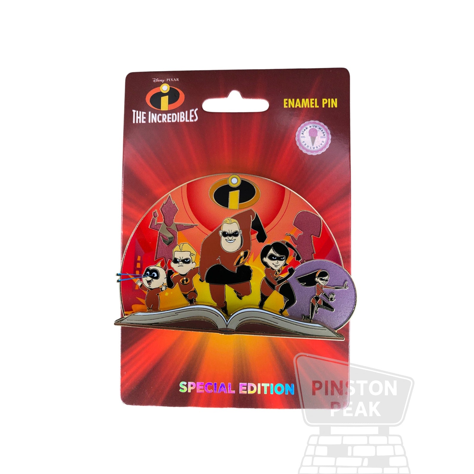 Pink A La Mode Incredibles LE 300 Pin – Storybook Family
