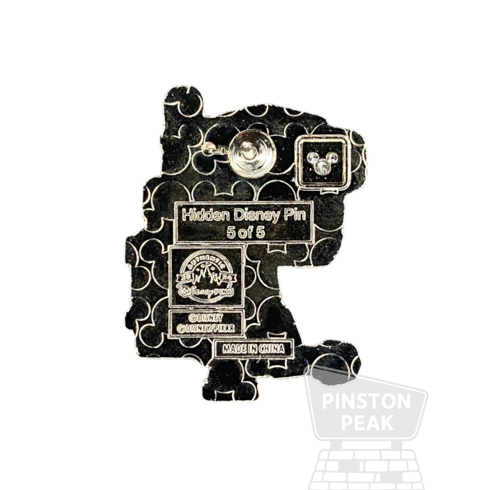 Disney Parks WDW Hidden Mickey 2024 Pin – BURN-E WALL•E Pixar Collection