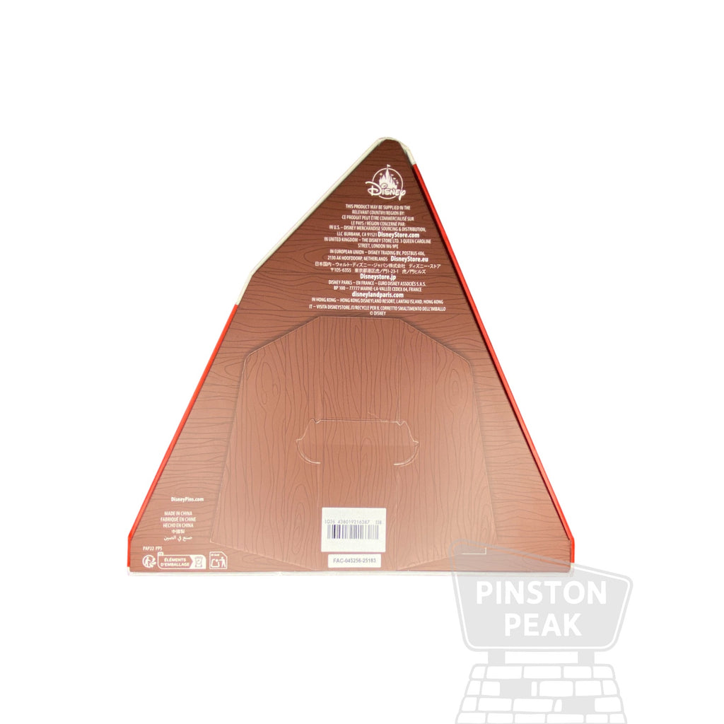 Disney Parks Mickey & Friends Jumbo Holiday LE 2000 Pin – Santa & Ski Chalet