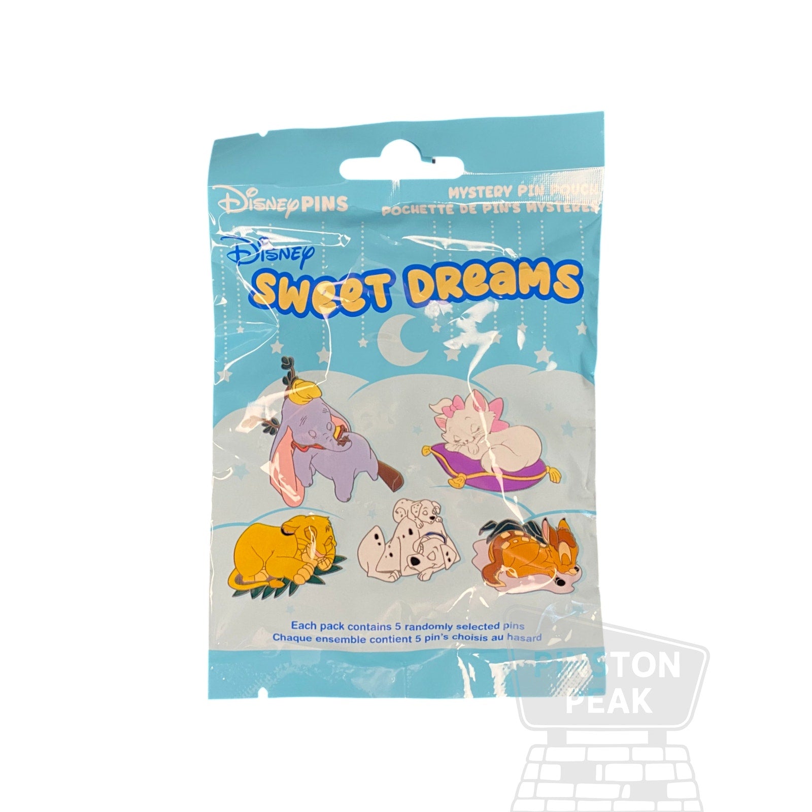 Disney Parks Sweet Dreams Mystery Pin – Unopened Pouch (2 Random Pins)