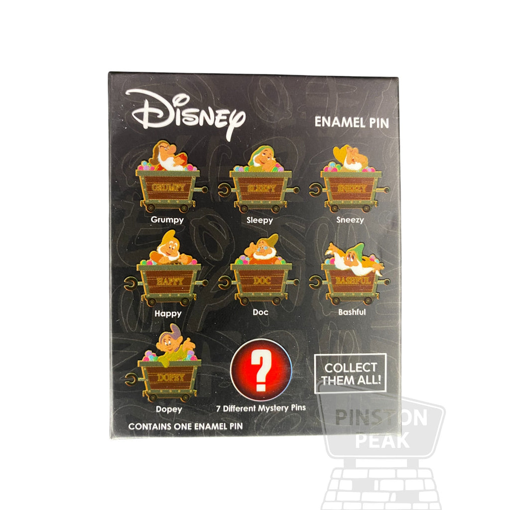 Disney Snow White Mine Cart LE 200 Mystery Pin – Seven Dwarfs Unopened Box
