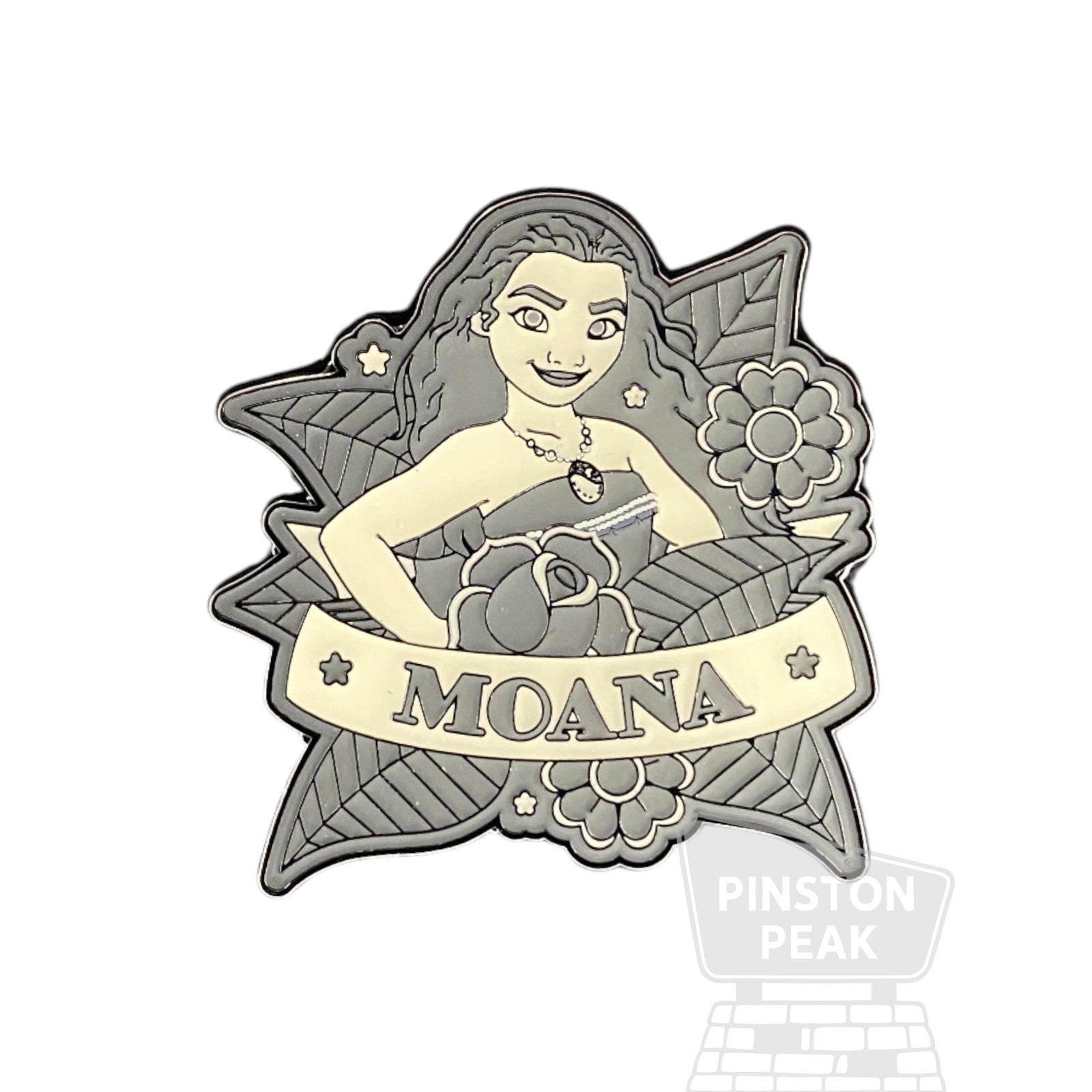 Disney Loungefly Princess Pin – Moana Black & White Tattoo Blind Box