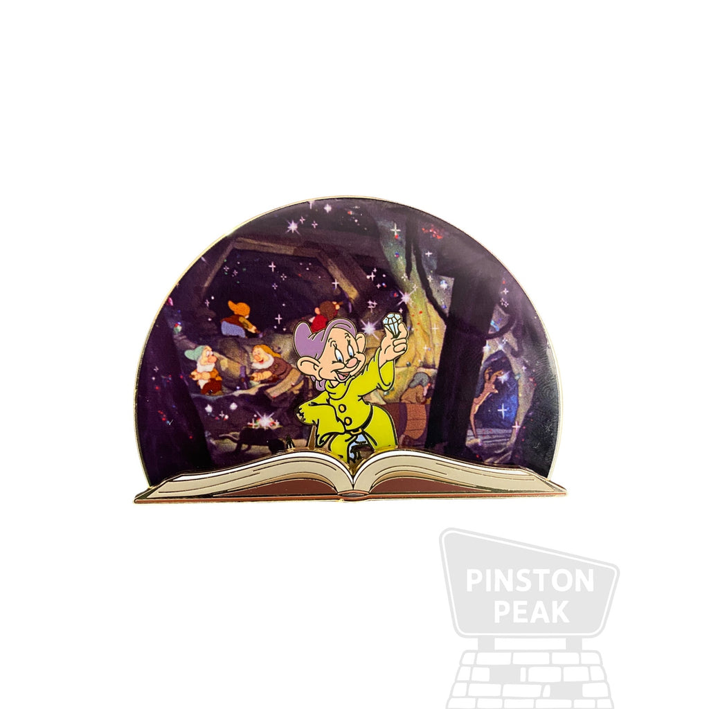 Pink a la Mode Snow White LE 300 Pin – Dopey Sparkle in the Mine