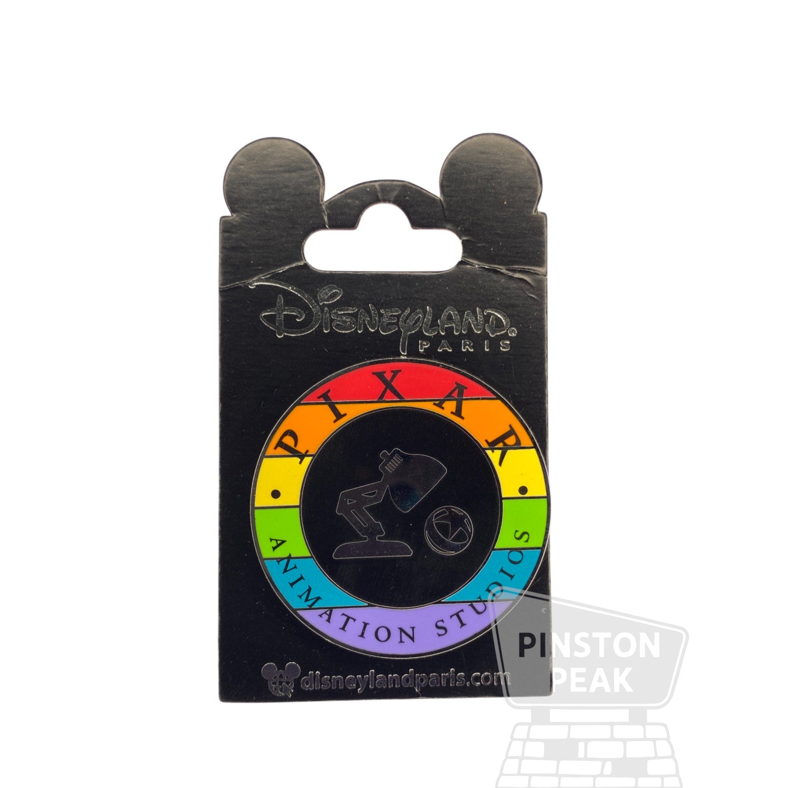 Disney Pixar Pride Collection Pin - Pixar Disneyland Pairs - Rainbow Disney Logo