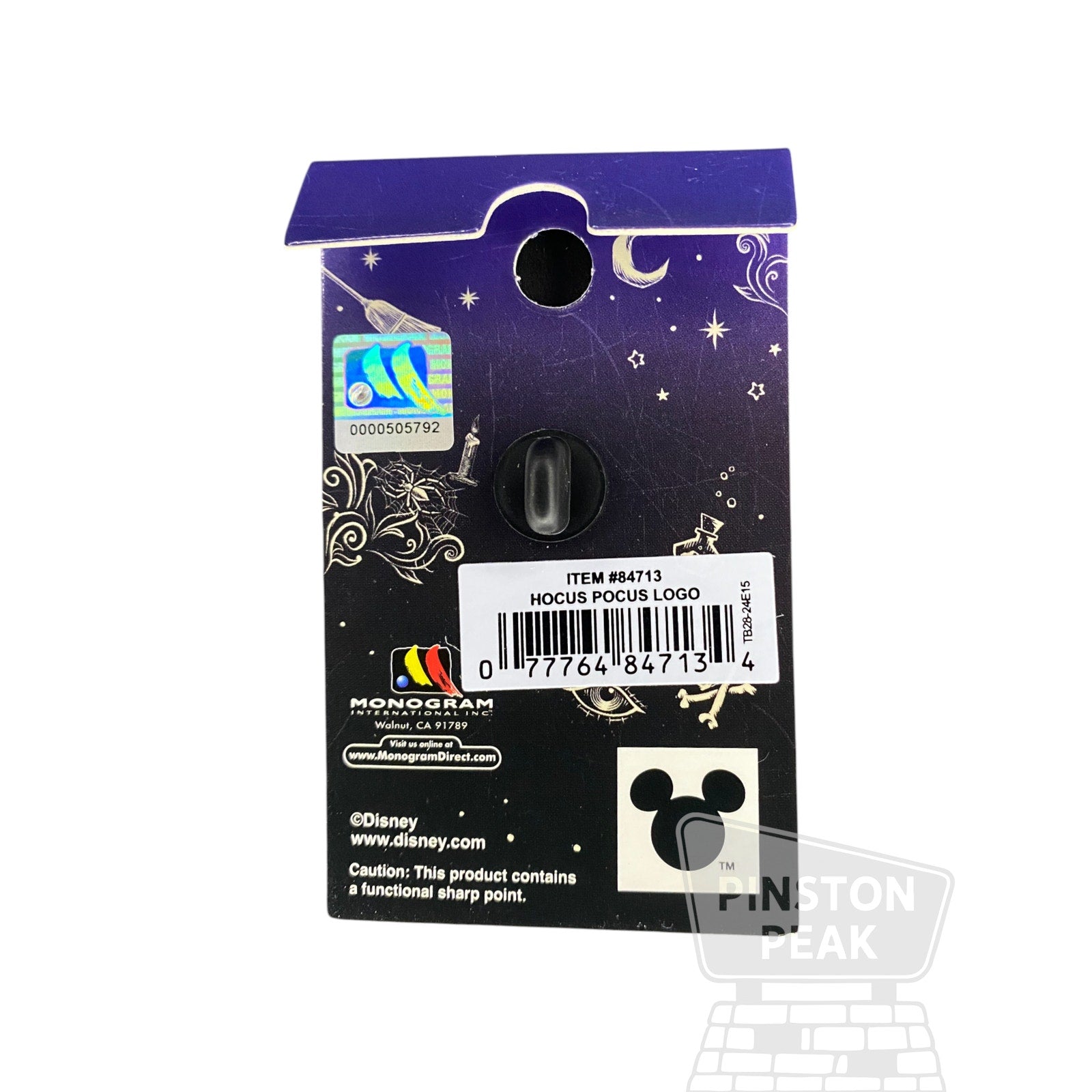 Disney Pink a la Mode Hocus Pocus Pin – Black Cauldron Logo