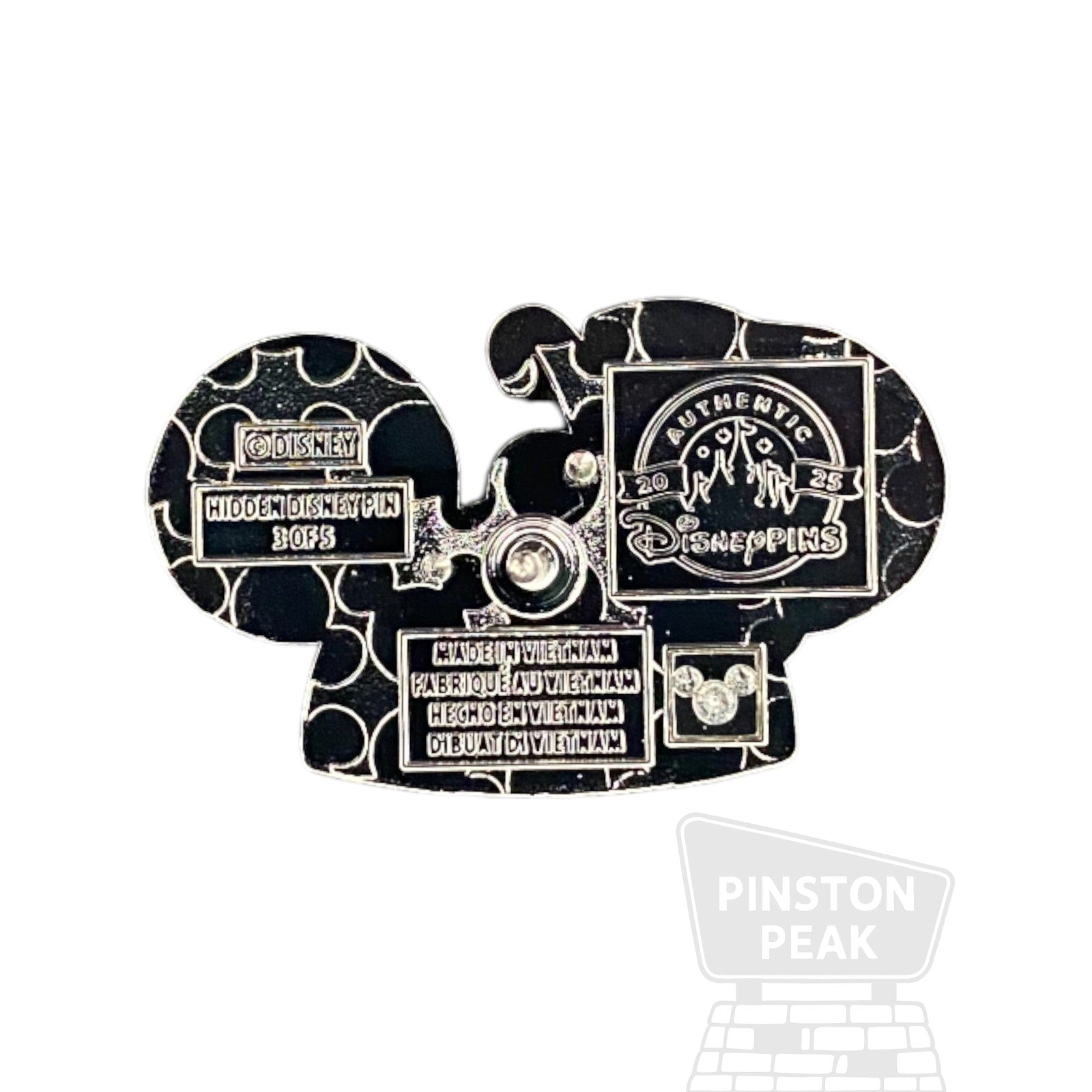Disney Parks WDW Hidden Mickey 2025 Wave B Pin – Scrooge McDuck Ear Hat