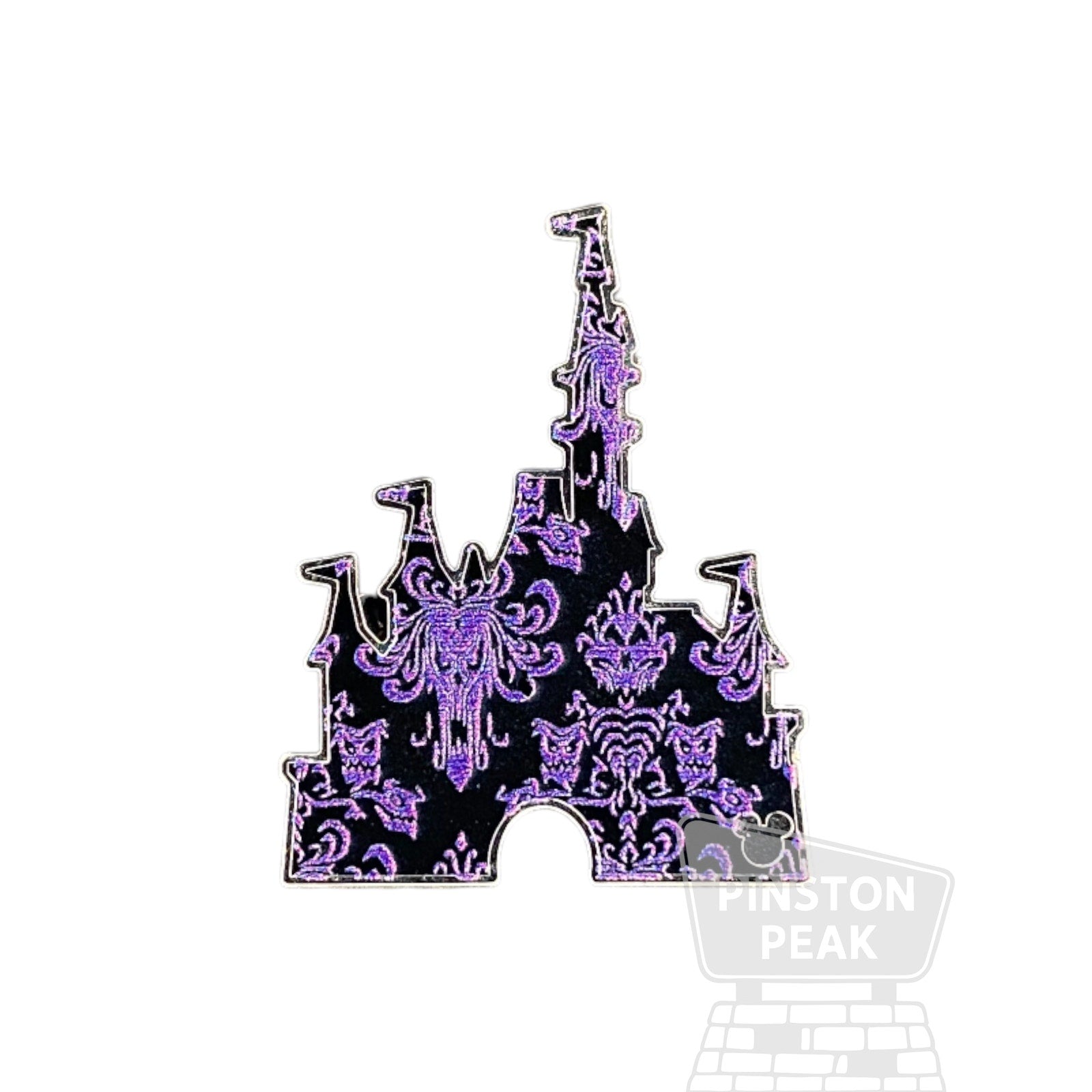 Disney WDW Hidden Mickey 2025 Wave A Mystery Pin – Castles Haunted Mansion