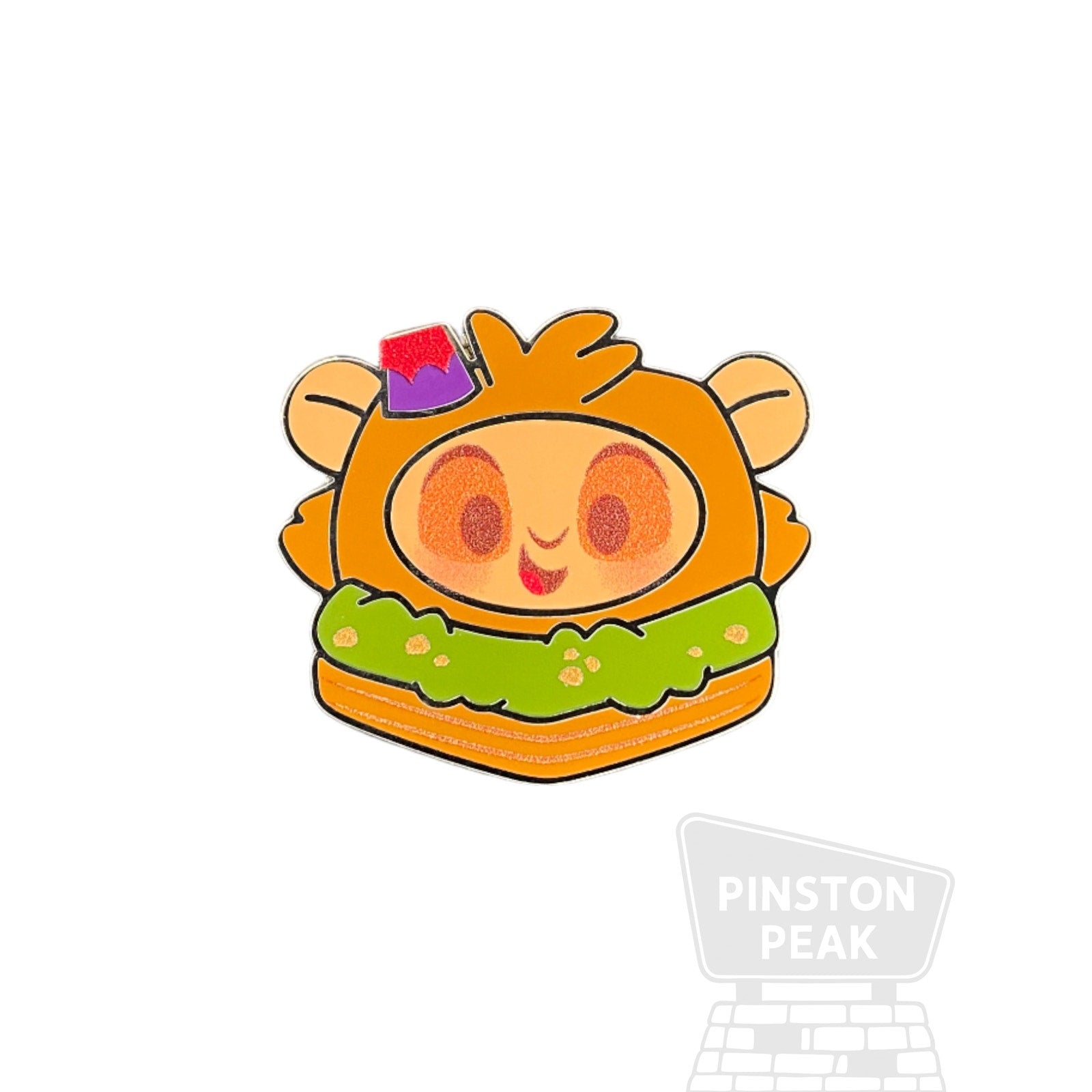 Disney Munchlings Pin – Abu Avocado Sandwich from Series 4 Mystery Pouch