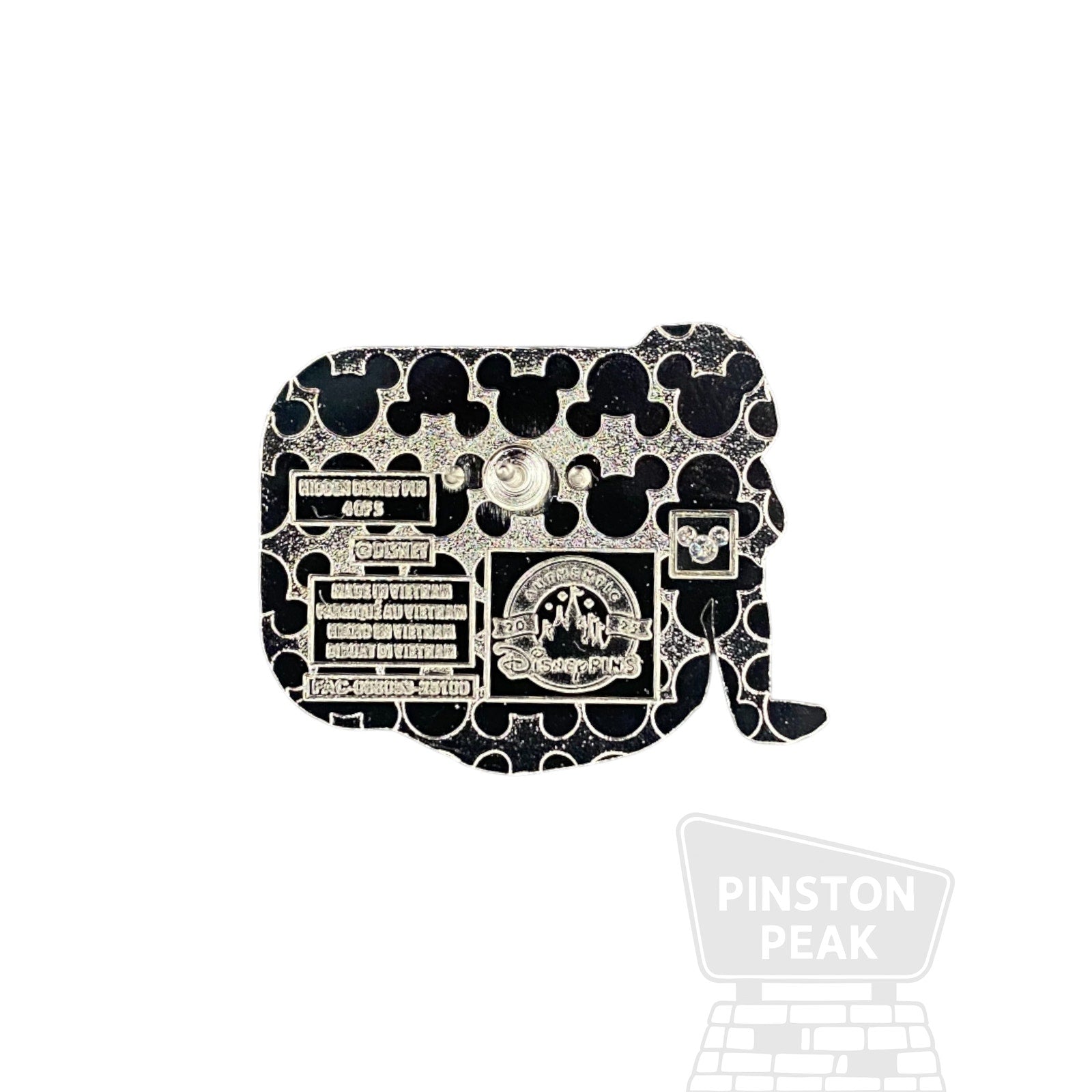 Disney Parks WDW Hidden Mickey 2025 Wave B Pin – Snow White D Letter
