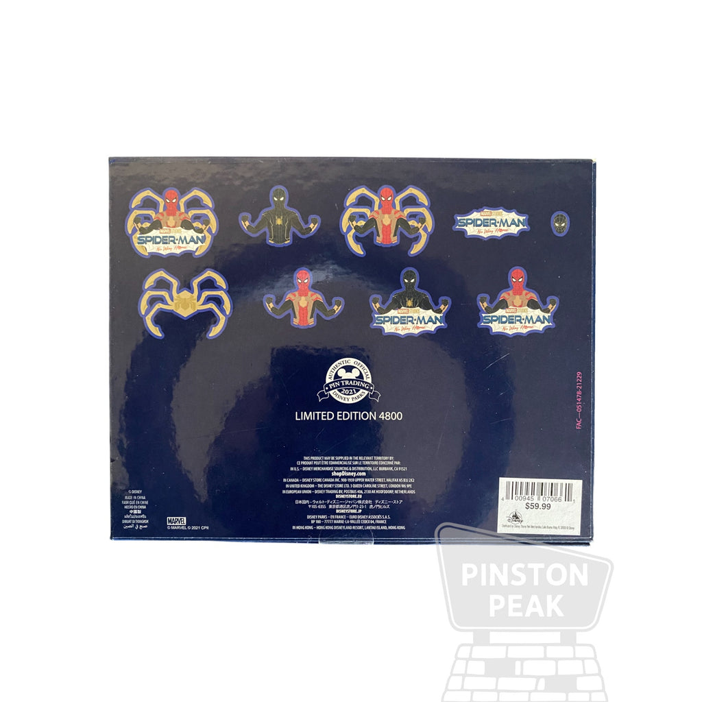 Disney Marvel Spider-Man No Way Home Pin Set LE 4800 - Mix and Match Pin on Pin