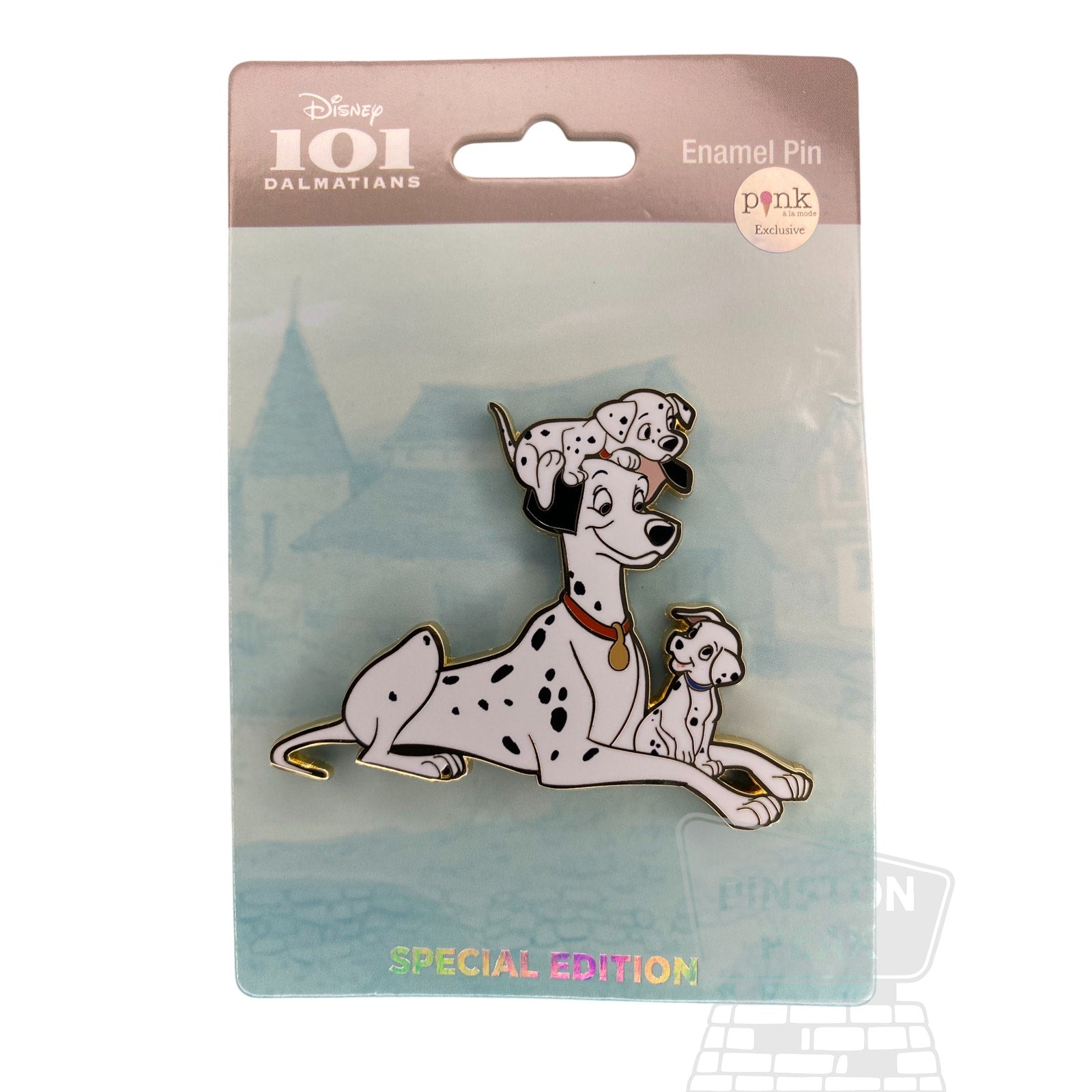 Disney Pink a la Mode 101 Dalmatians LE 200 Pin – Pongo with Pups