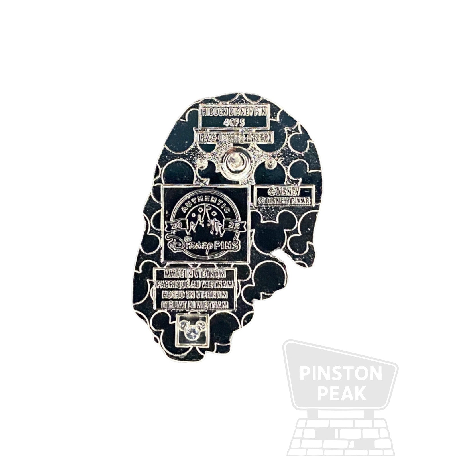 Disney Parks WDW Hidden Mickey 2025 Wave A Mystery Pin Sadness Blue Color Story