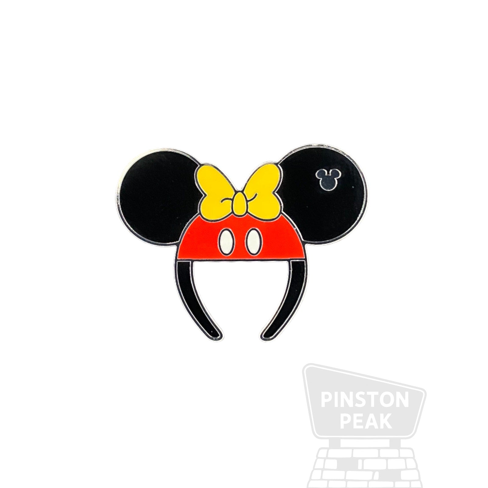 Disney Parks WDW Hidden Mickey 2025 Wave A Pin – Minnie Mouse Ear Headband