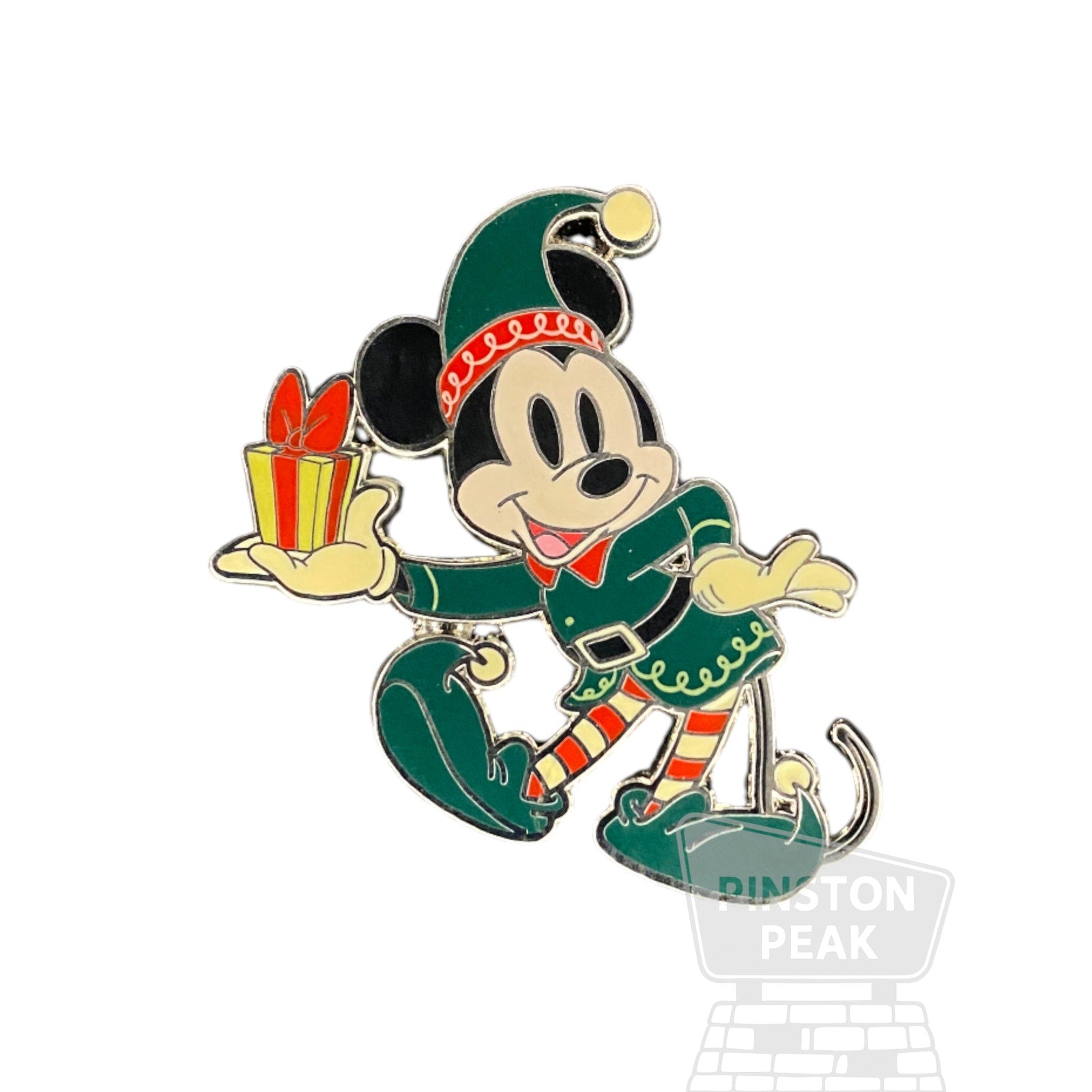 Disney Parks Christmas – Mickey & Minnie Holiday Elves 2 Pin Set