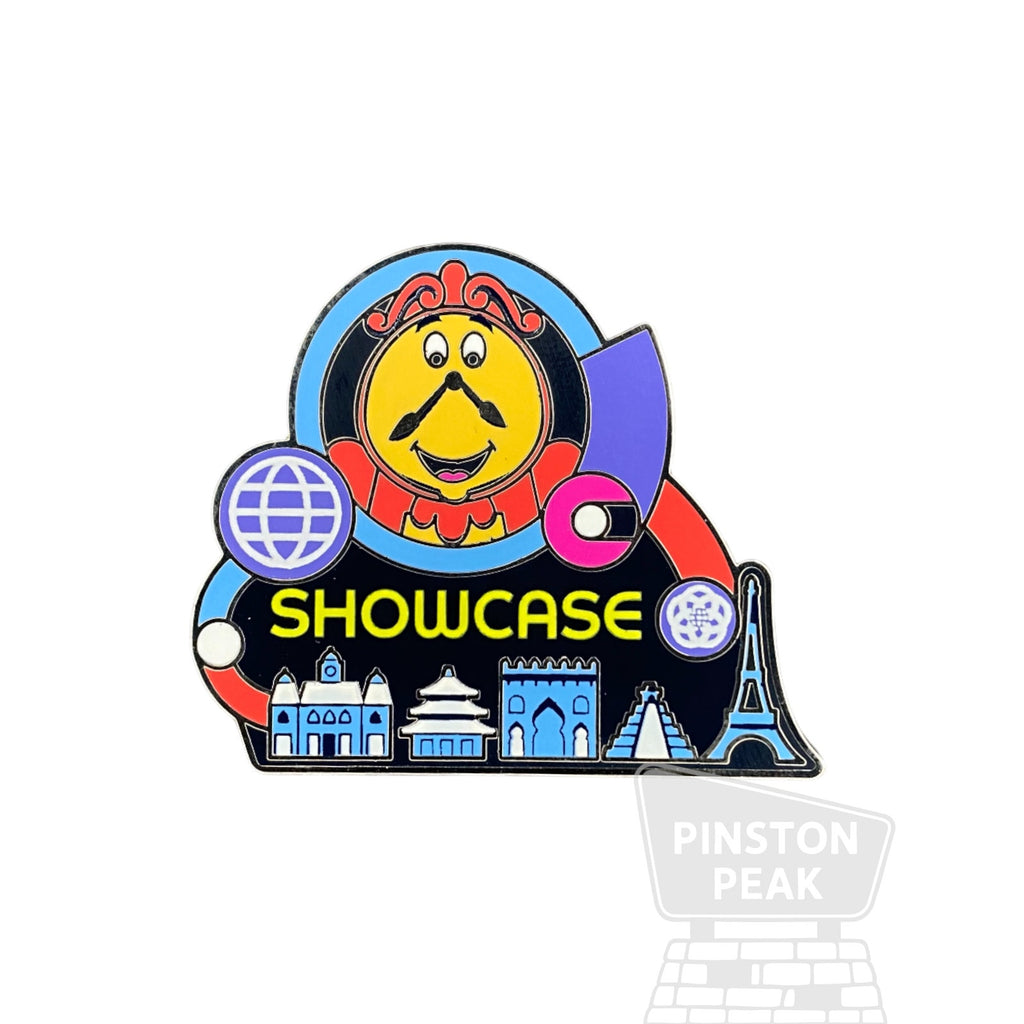 Disney Parks EPCOT World Showcase Pin – Cogsworth Beauty and the Beast Landmark