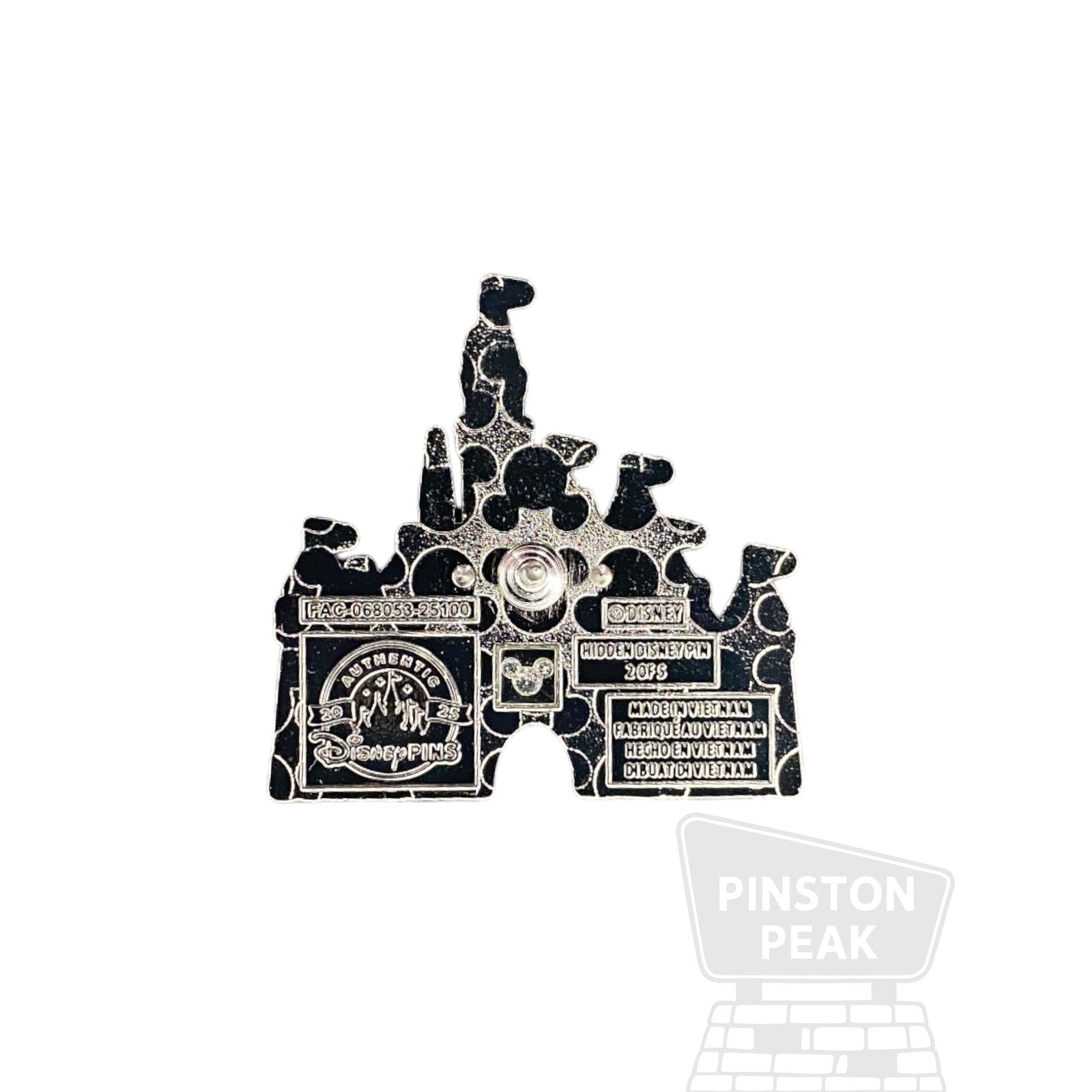 Disney Parks Hidden Mickey 2025 Wave B Pin – Mickey Retro Castle