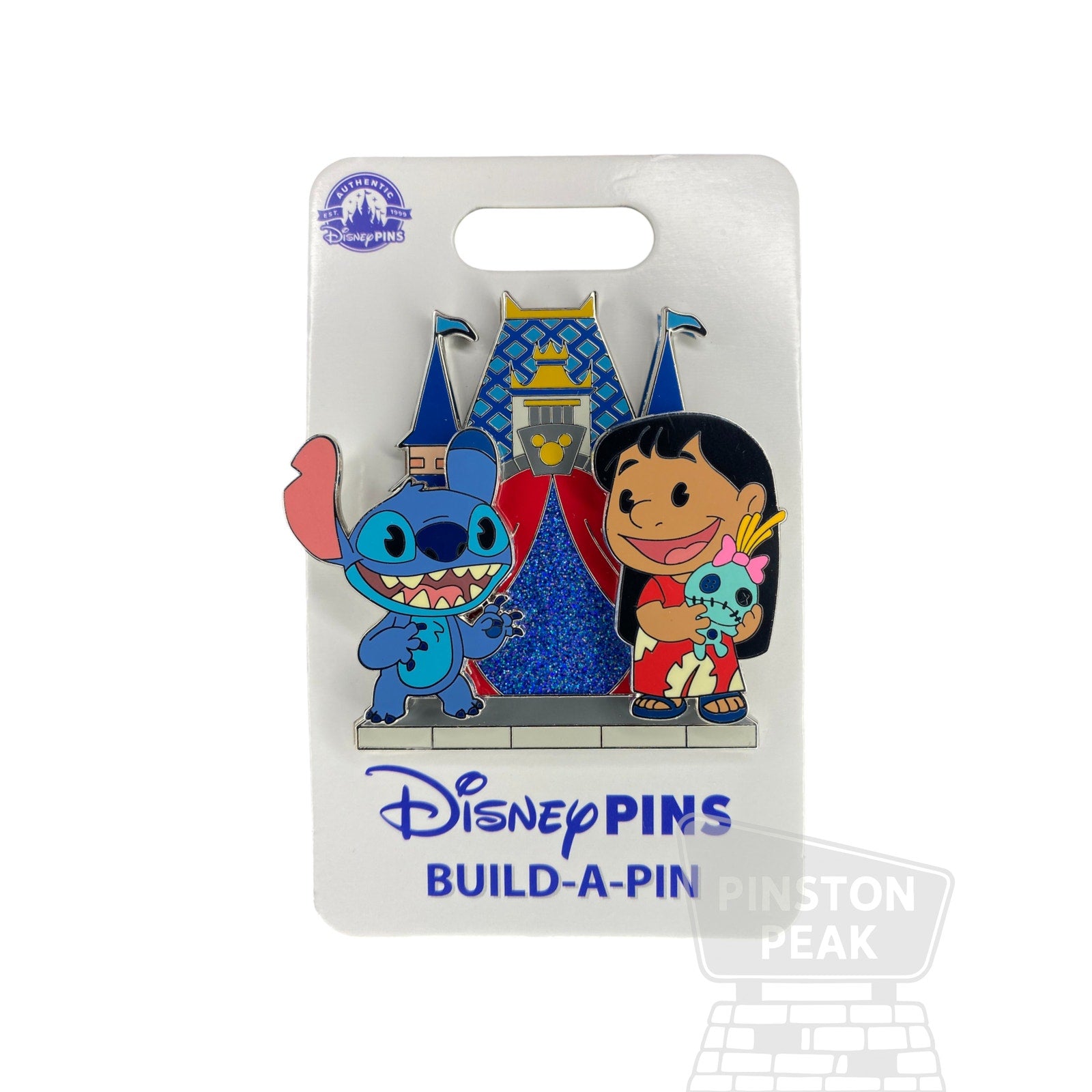 Disney Parks Build-a-Pin 2nd Gen – Lilo & Stitch Castle Stage Base Set