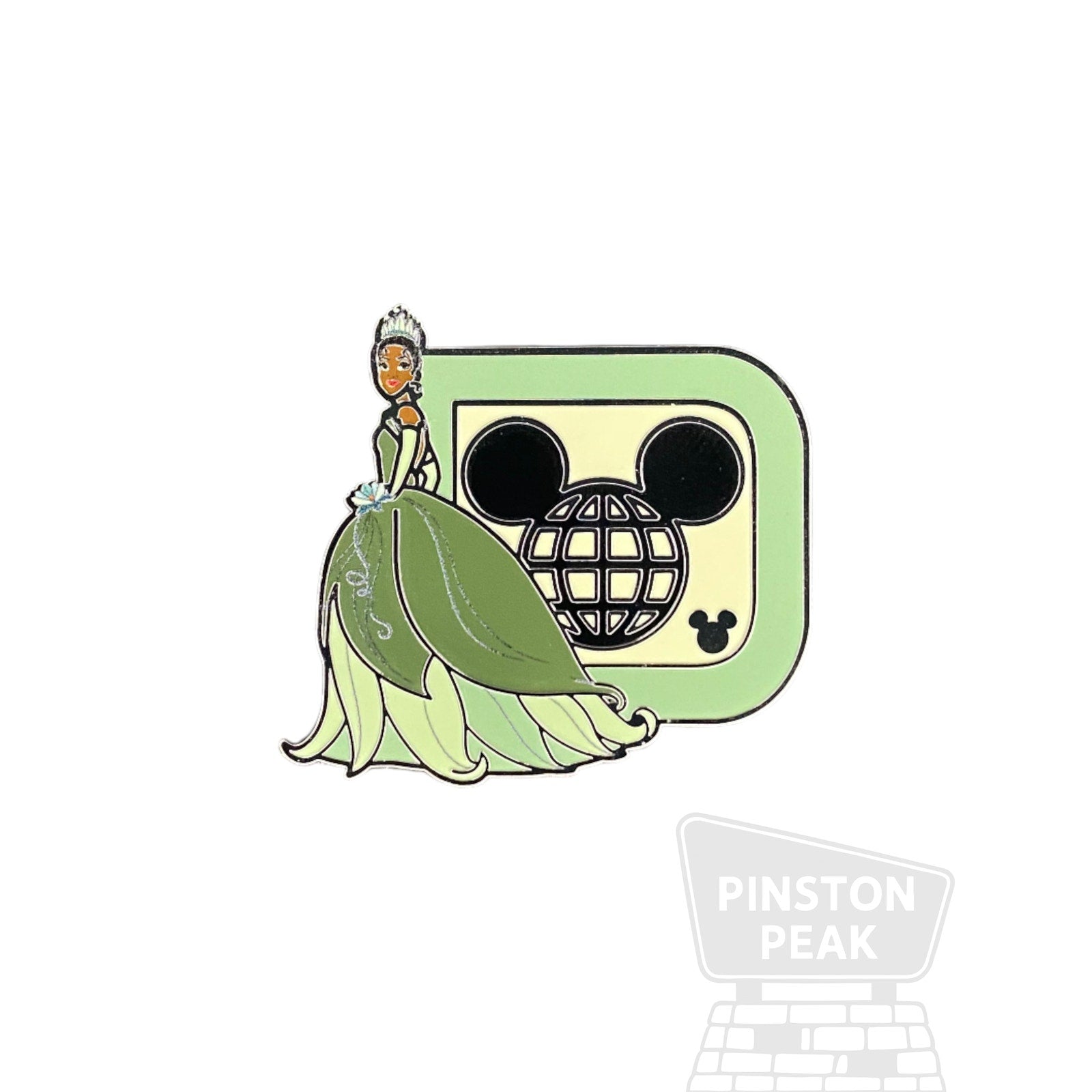 Disney Parks WDW Hidden Mickey 2025 Wave A Mystery Pin – Tiana D Letter