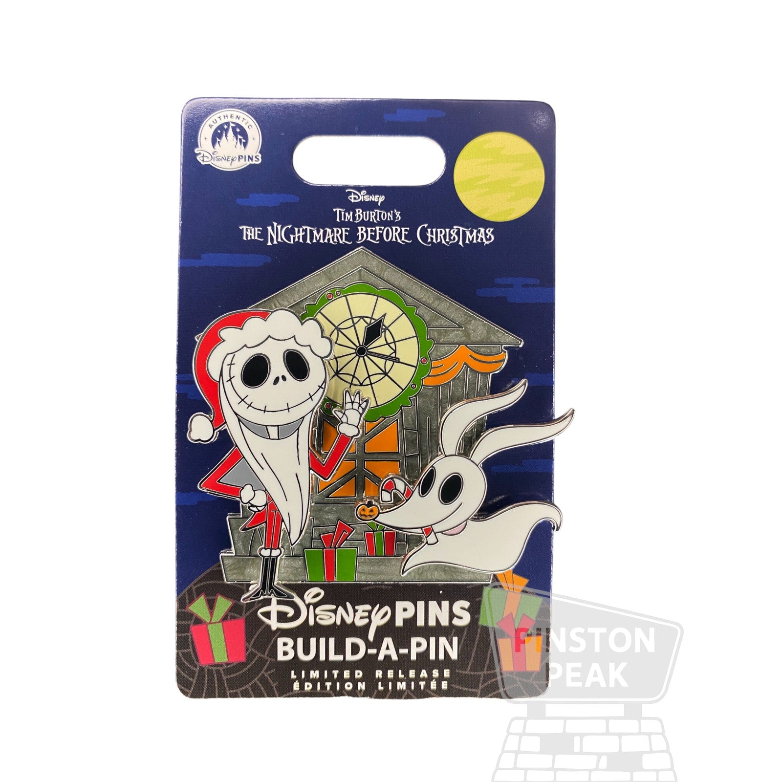 Disney Build-A-Pin 2nd Gen Nightmare Before Christmas LR Pin – Jack & Zero Set