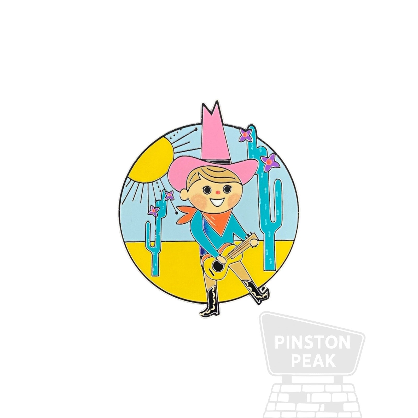 Disney Parks It’s a Small World Mystery Pin – Cowboy Guitar Player