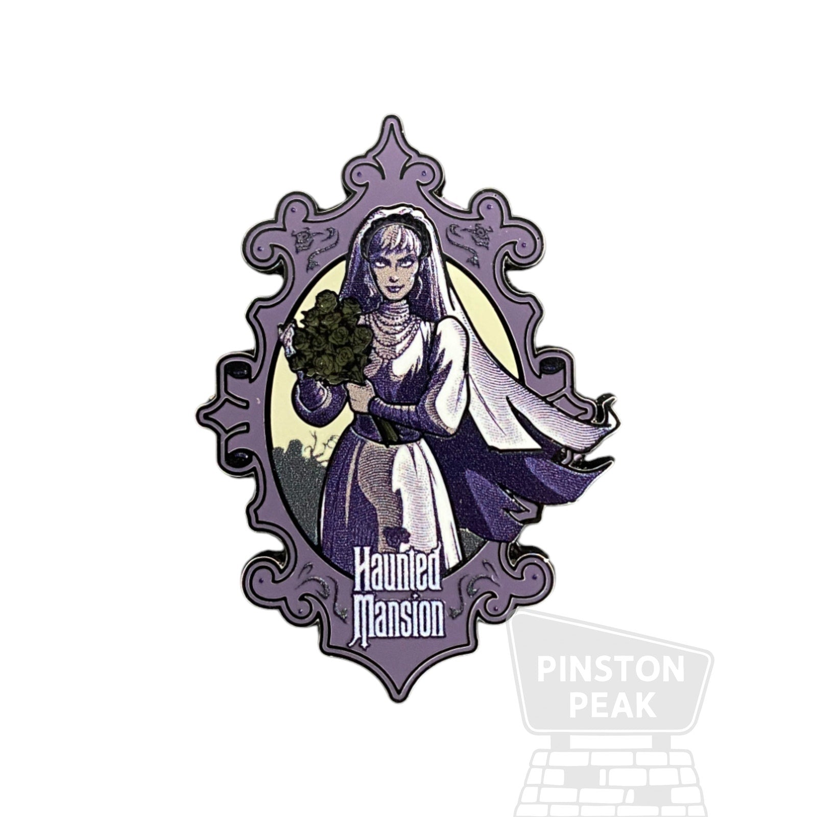 Disney Parks Haunted Mansion Pin – Constance Hatchaway Bride with Bouquet