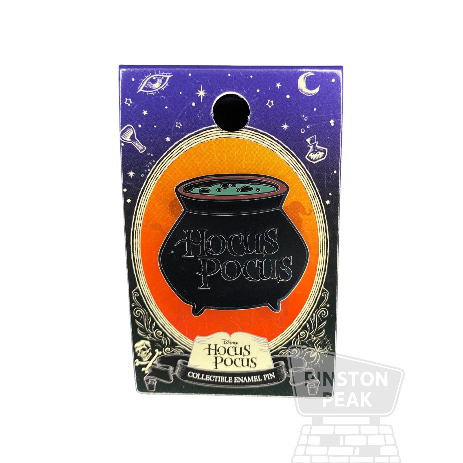 Disney Pink a la Mode Hocus Pocus Pin – Black Cauldron Logo
