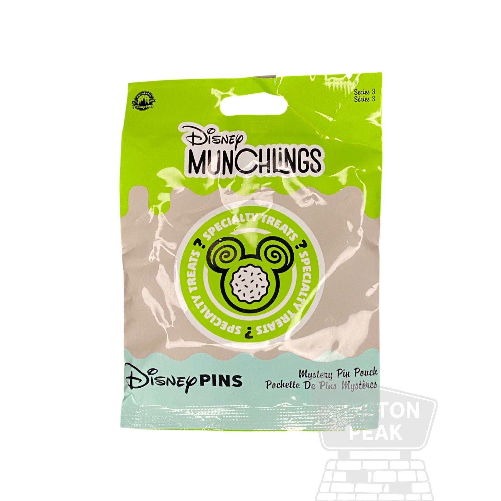 Disney Munchlings Mystery Pin – Series 3 Unopened Pouch 5 Pin Blind Pack