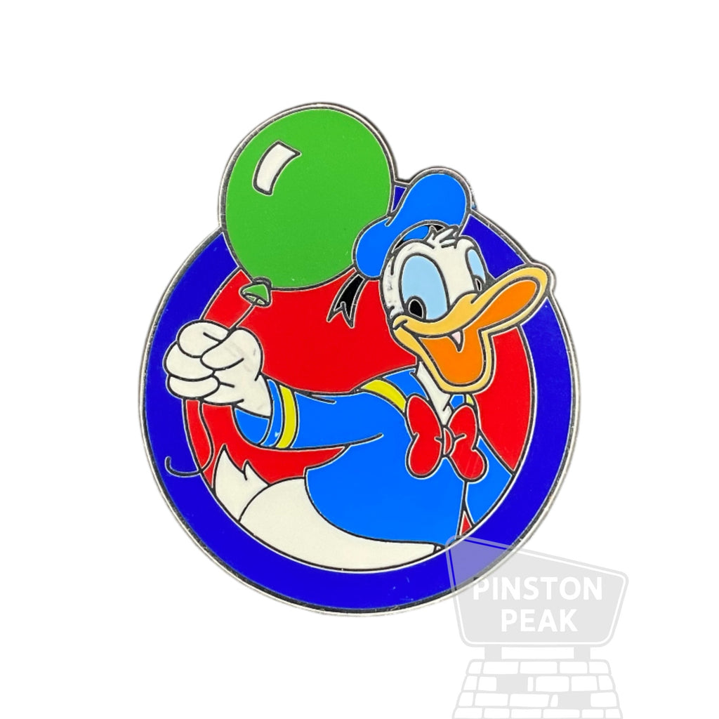 Disney Mickey and Friends Balloons Pin – Donald Duck Starter Lanyard