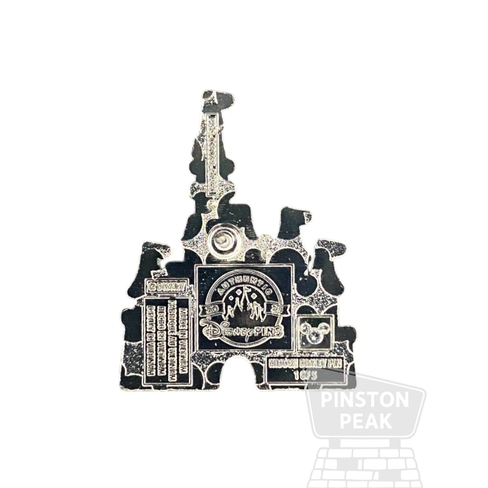 Disney WDW Hidden Mickey 2025 Wave A Mystery Pin – Castles Oh Boy! Mickey!