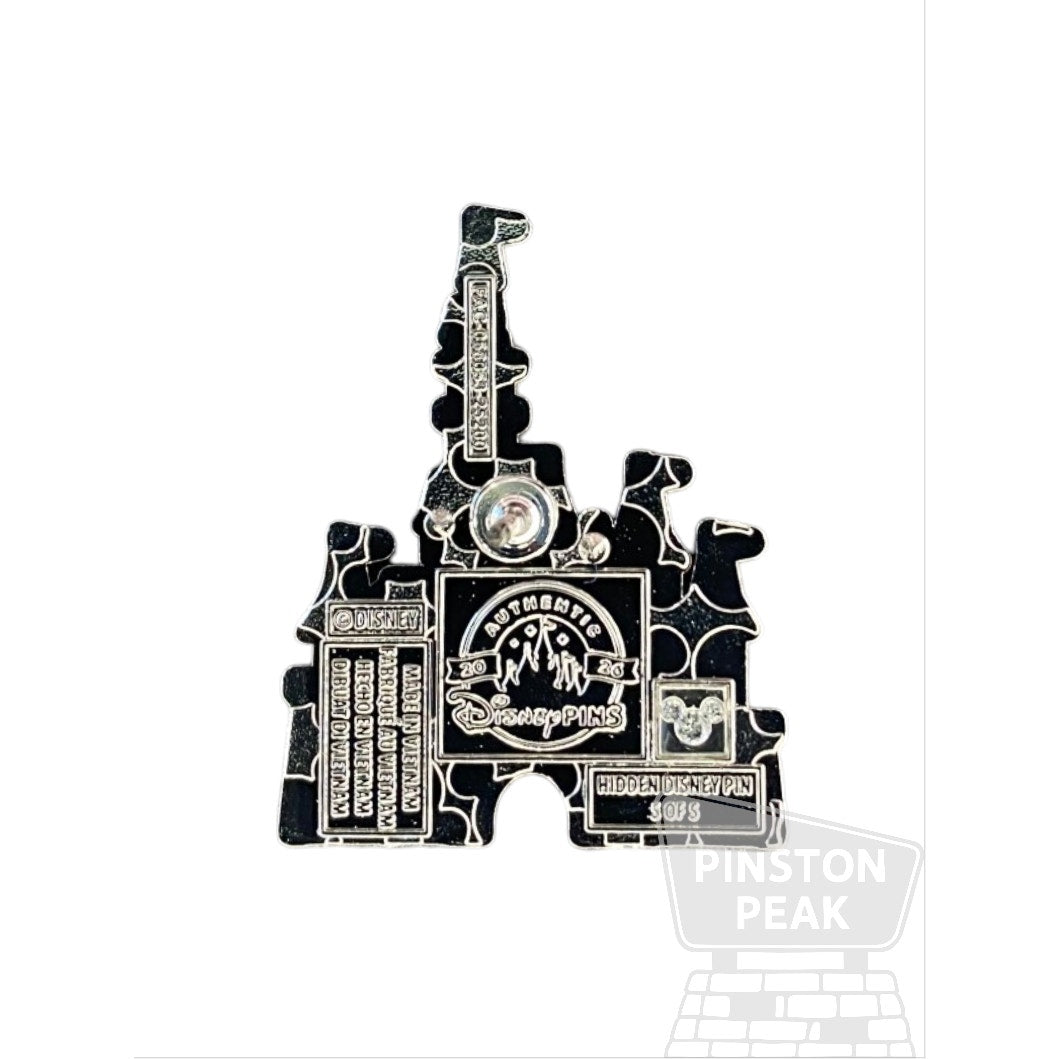 Disney Parks WDW Hidden Mickey 2026 Wave A Castle Mystery Pin - Wilderness Lodge