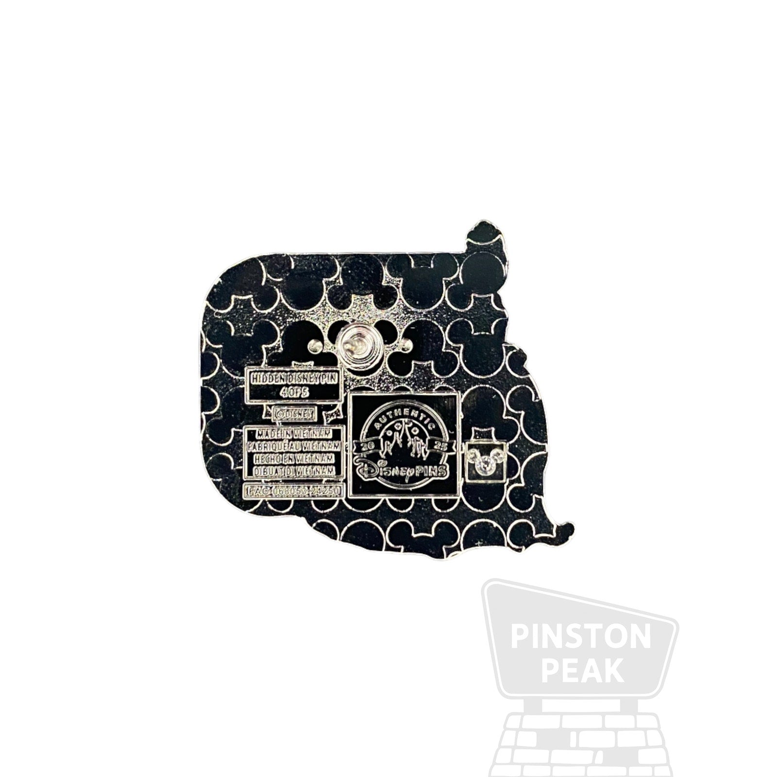 Disney Parks WDW Hidden Mickey 2025 Wave A Mystery Pin – Tiana D Letter